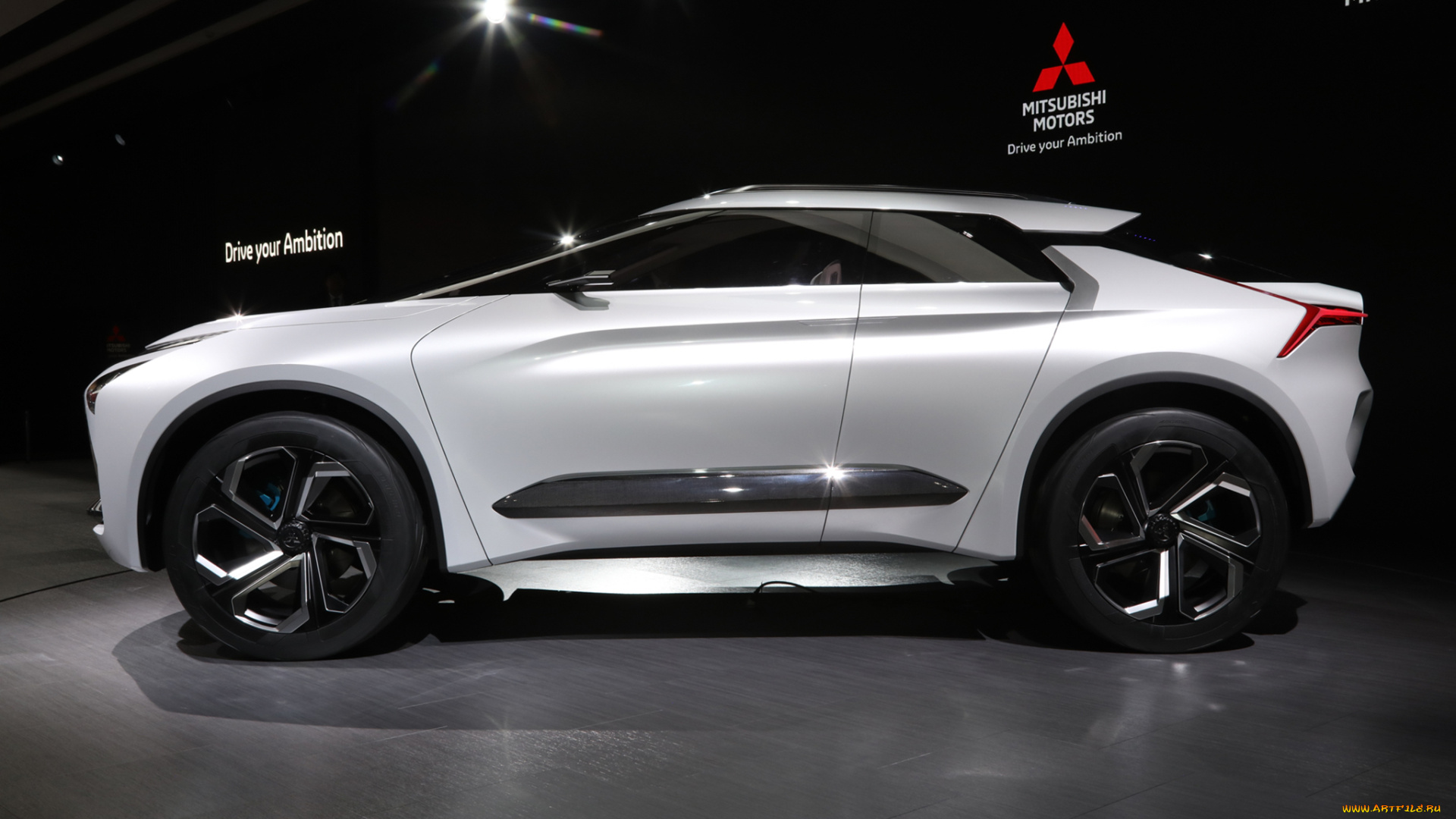 mitsubishi, e-evolution, concept, 2017, автомобили, выставки, и, уличные, фото, mitsubishi, e-evolution, concept, 2017