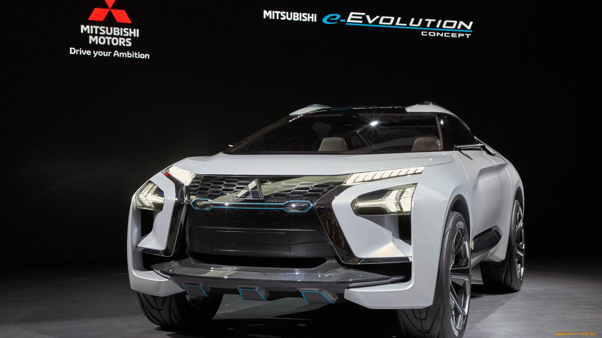 mitsubishi, e-evolution, concept, 2017, автомобили, выставки, и, уличные, фото, mitsubishi, e-evolution, concept, 2017