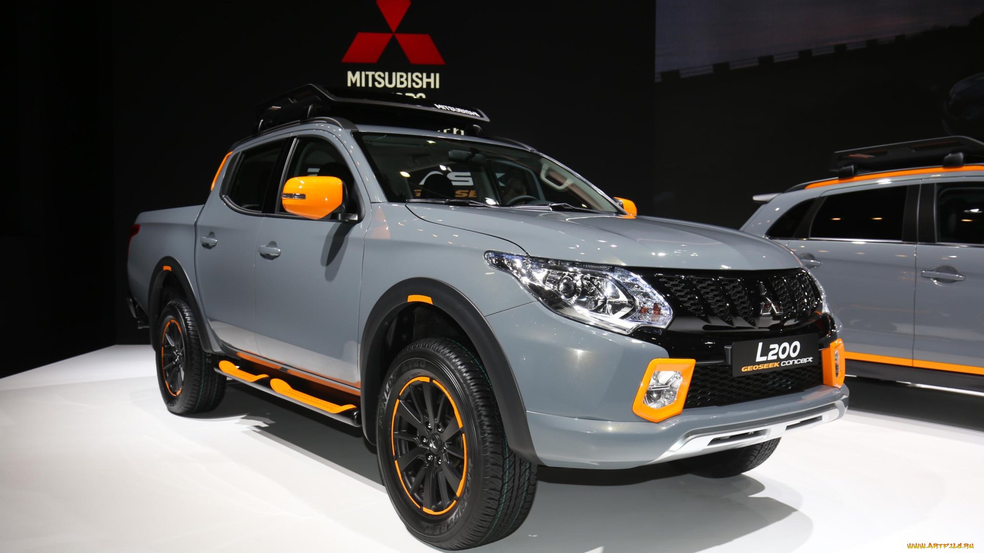 mitsubishi, l200, geoseek, concept, 2016, автомобили, выставки, и, уличные, фото, 2016, concept, geoseek, l200, mitsubishi