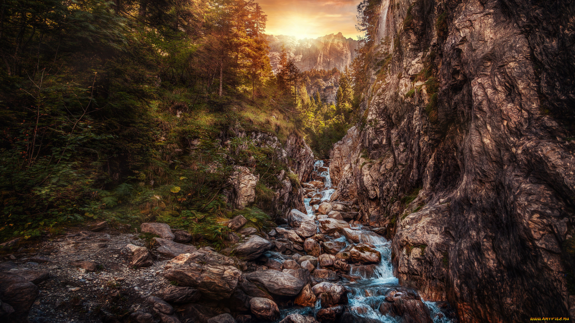 природа, горы, скалы