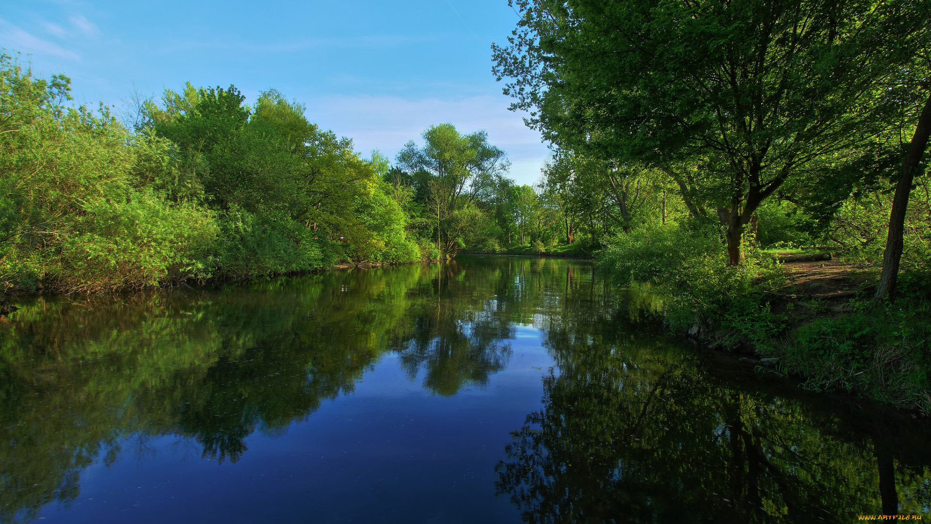 природа, реки, озера, простор