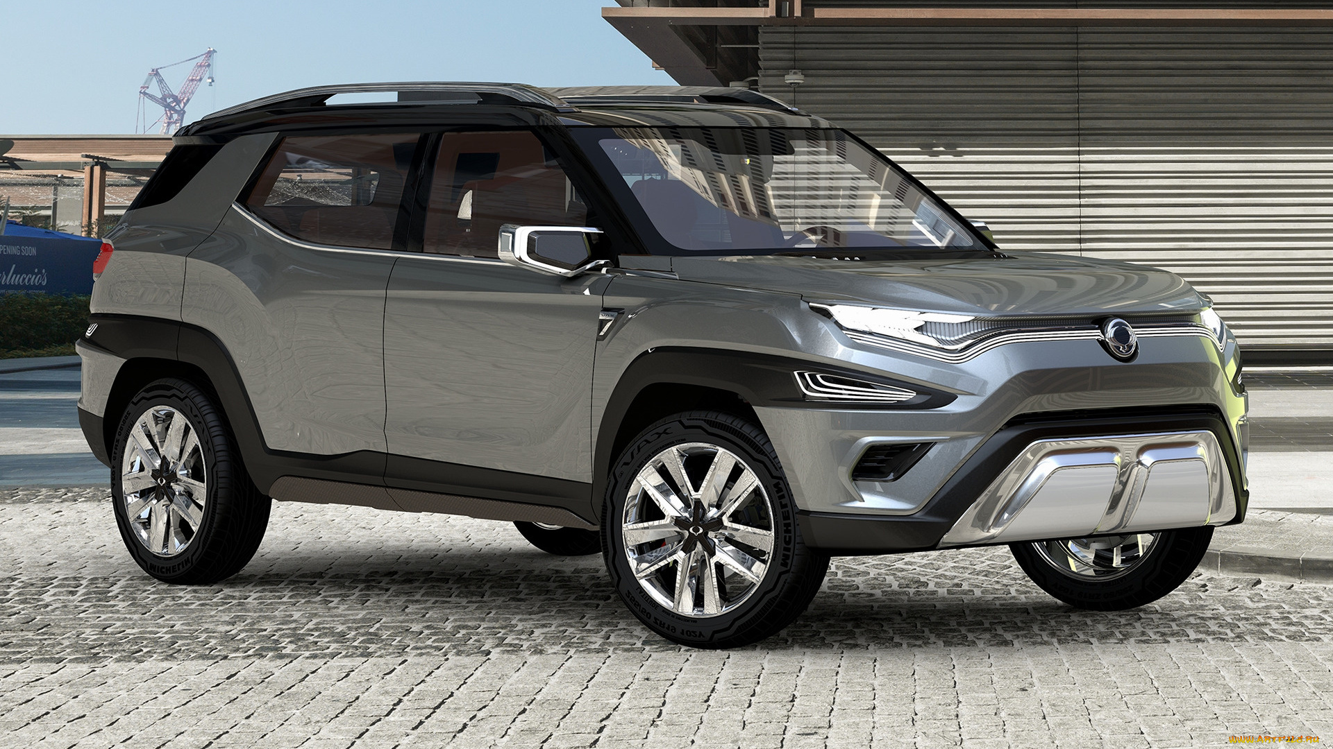 ssang, yong, xavl, concept, 2017, автомобили, ssang, yong, concept, xavl, ssang, yong, 2017