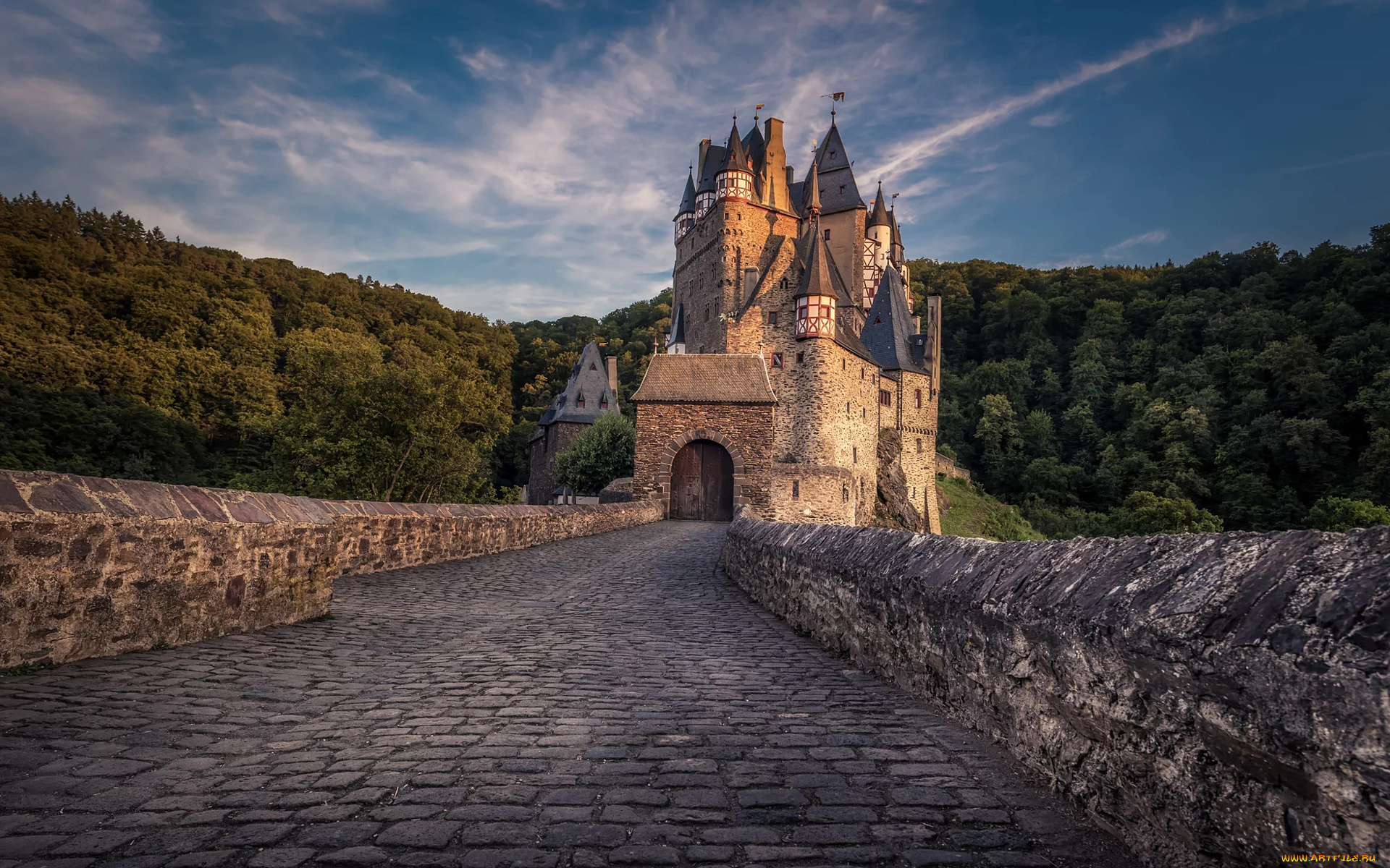 eltz, castle, города, замки, германии, eltz, castle