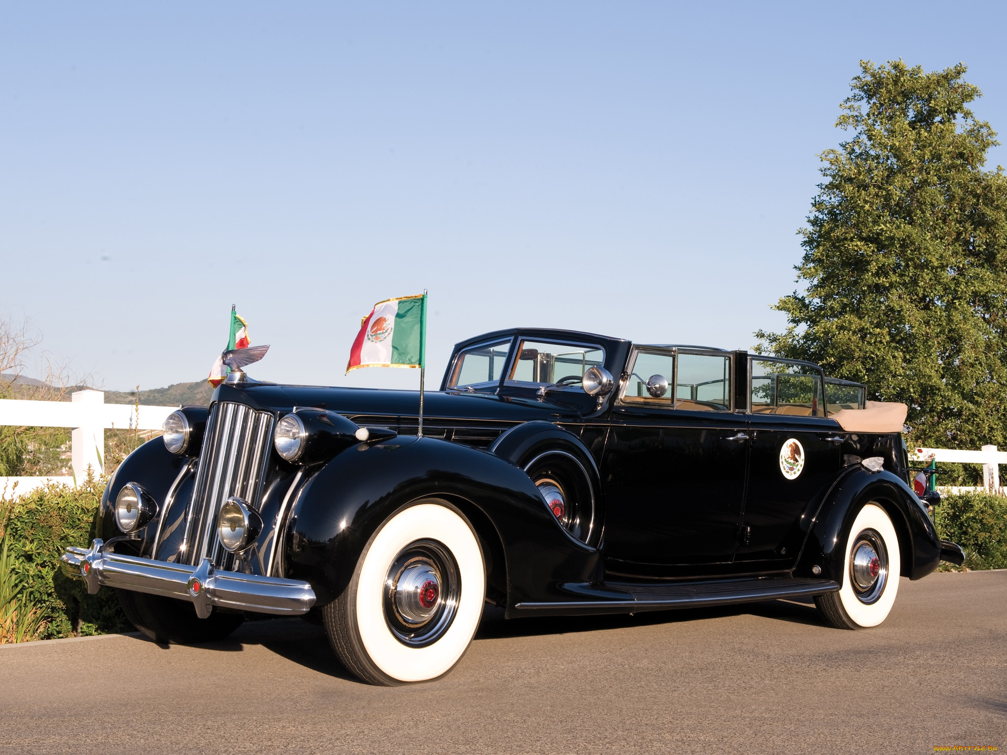 packard, twelve, armored, convertible, sedan, by, dietrich, , 1939, автомобили, packard, авто