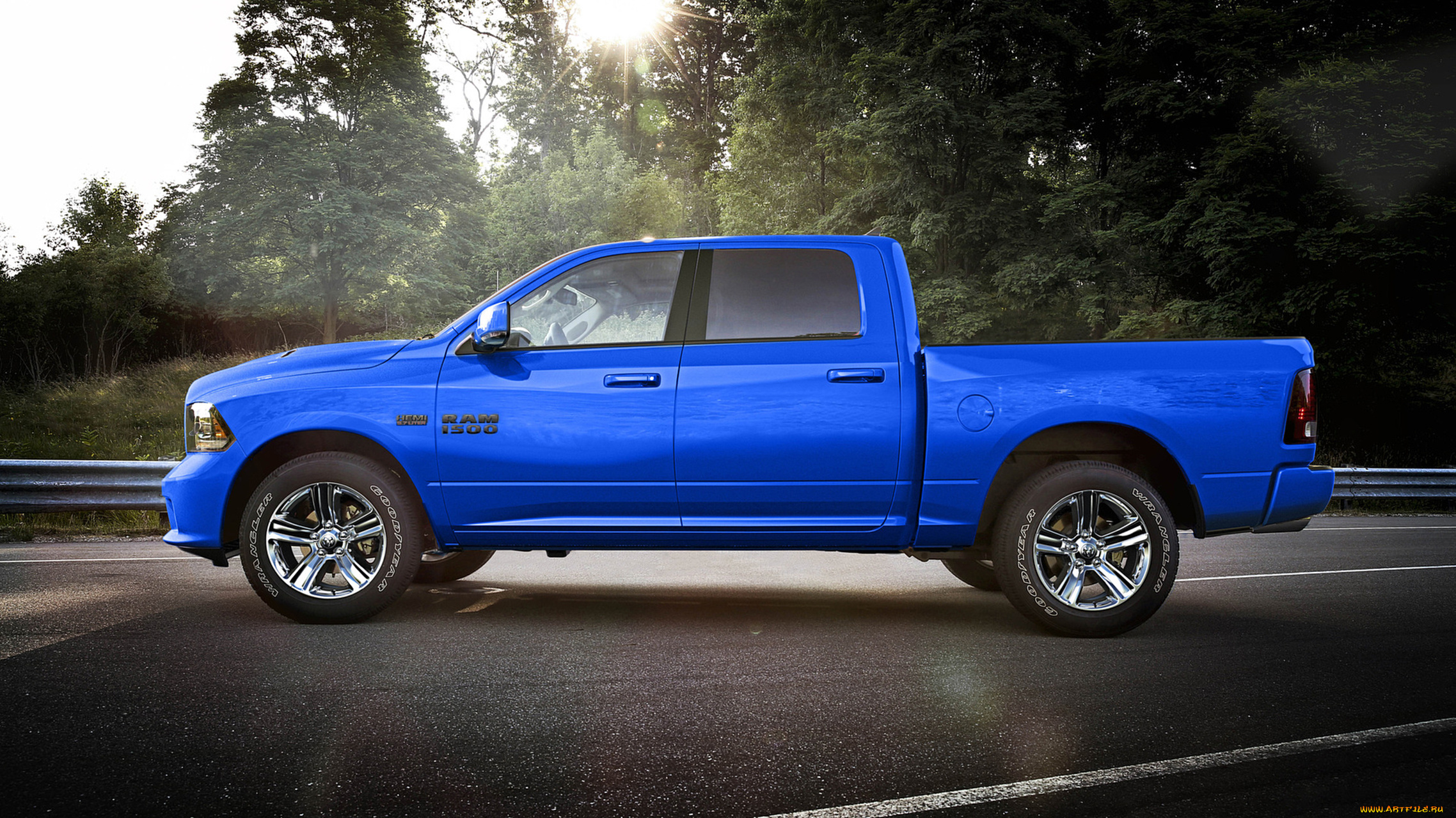 dodge, ram, 1500, hydro, blue, sport, 2018, автомобили, ram, sport, blue, hydro, 1500, dodge, 2018