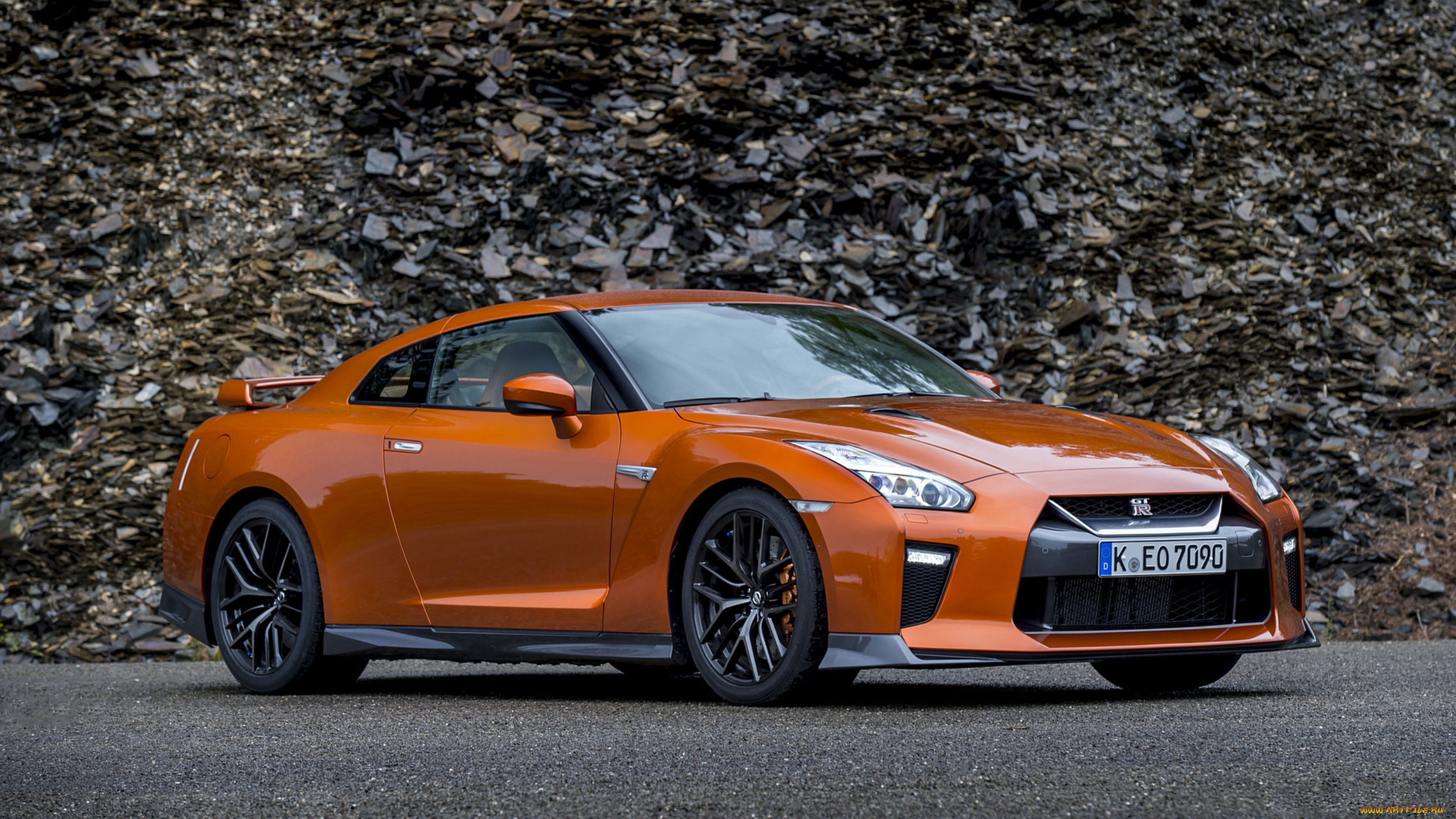 nissan, gt-r, premium, 2017, автомобили, nissan, datsun, оранжевый, 2017, premium, gt-r