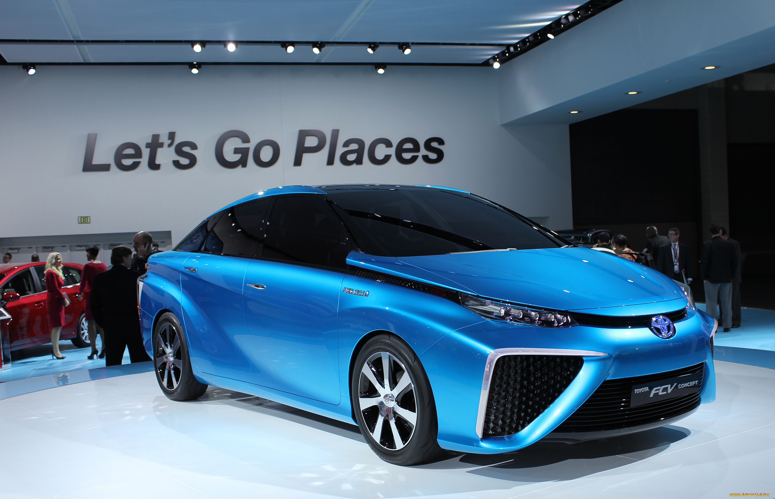 toyota, fcv, fuel, cell, vehicle, hydrogen, concept, 2015, автомобили, выставки, и, уличные, фото, hydrogen, vehicle, cell, 2015, concept, fuel, toyota, fcv