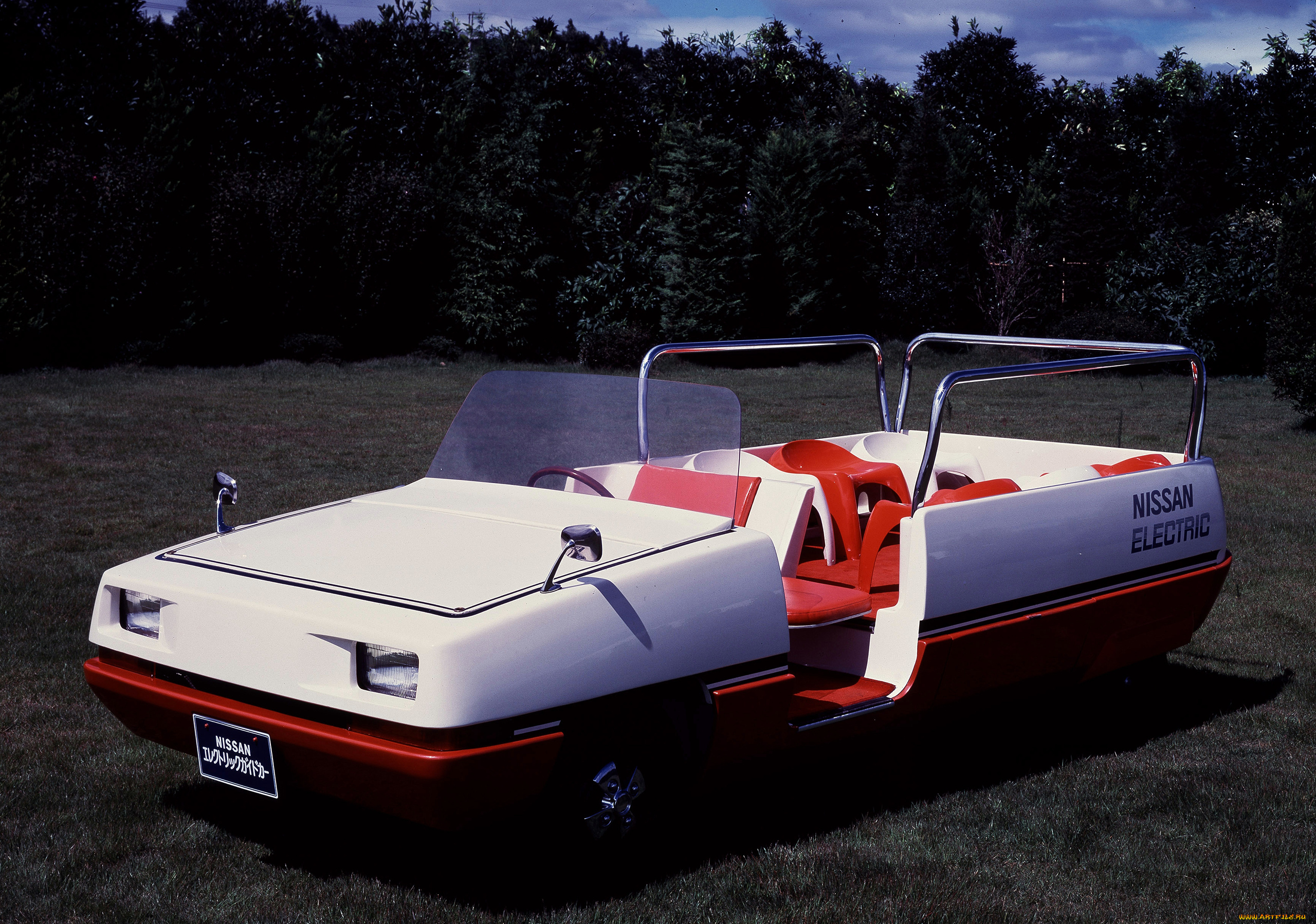 nissan, ev, guide, concept, 1977, автомобили, nissan, datsun, guide, concept, ev, 1977