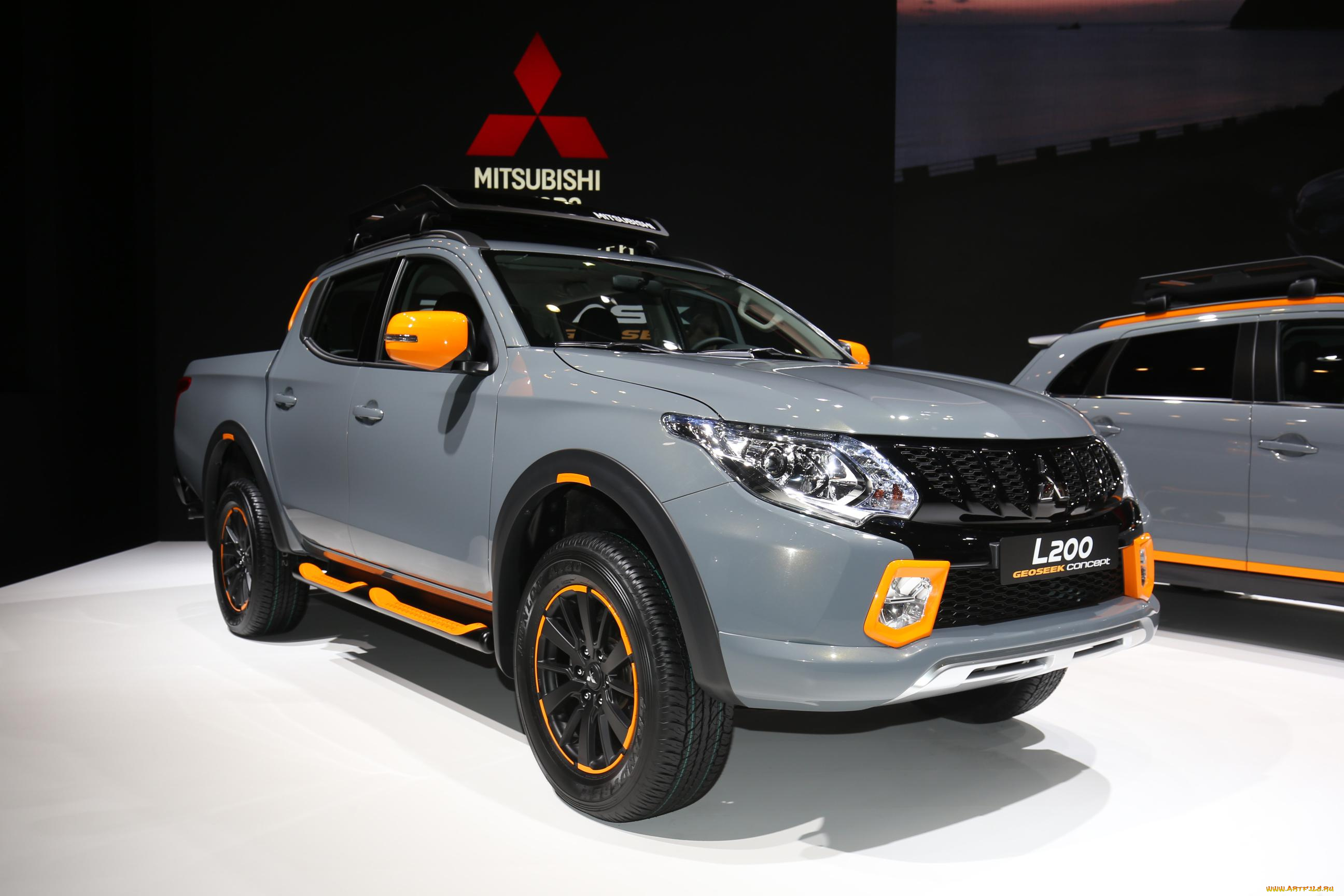 mitsubishi, l200, geoseek, concept, 2016, автомобили, выставки, и, уличные, фото, 2016, concept, geoseek, l200, mitsubishi