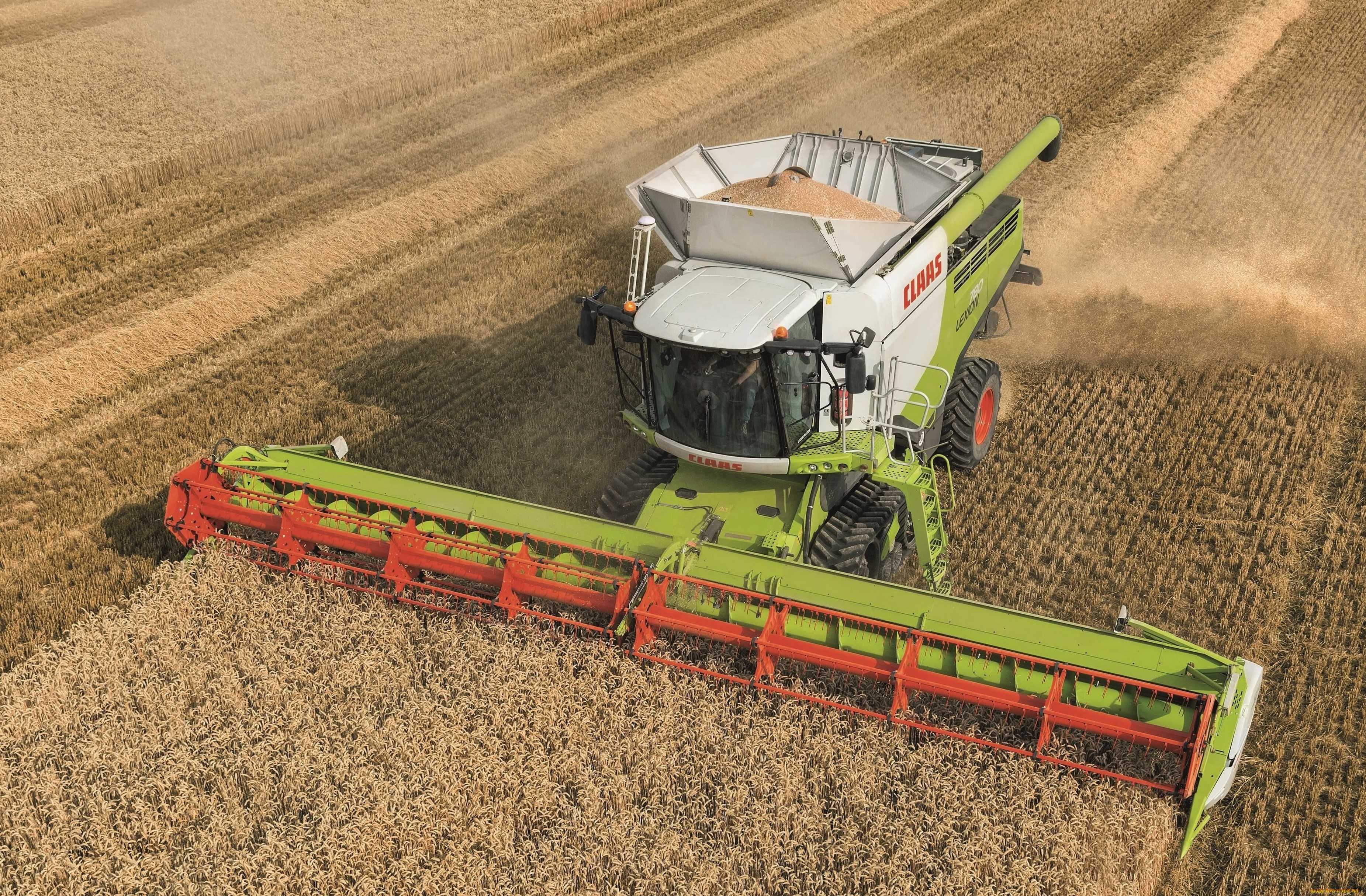 техника, комбайны, claas