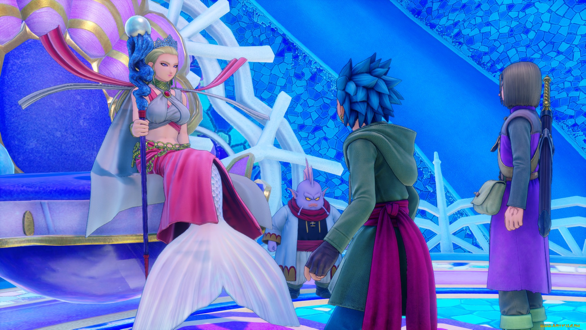 видео, игры, dragon, quest, xi, dragon, quest, xi