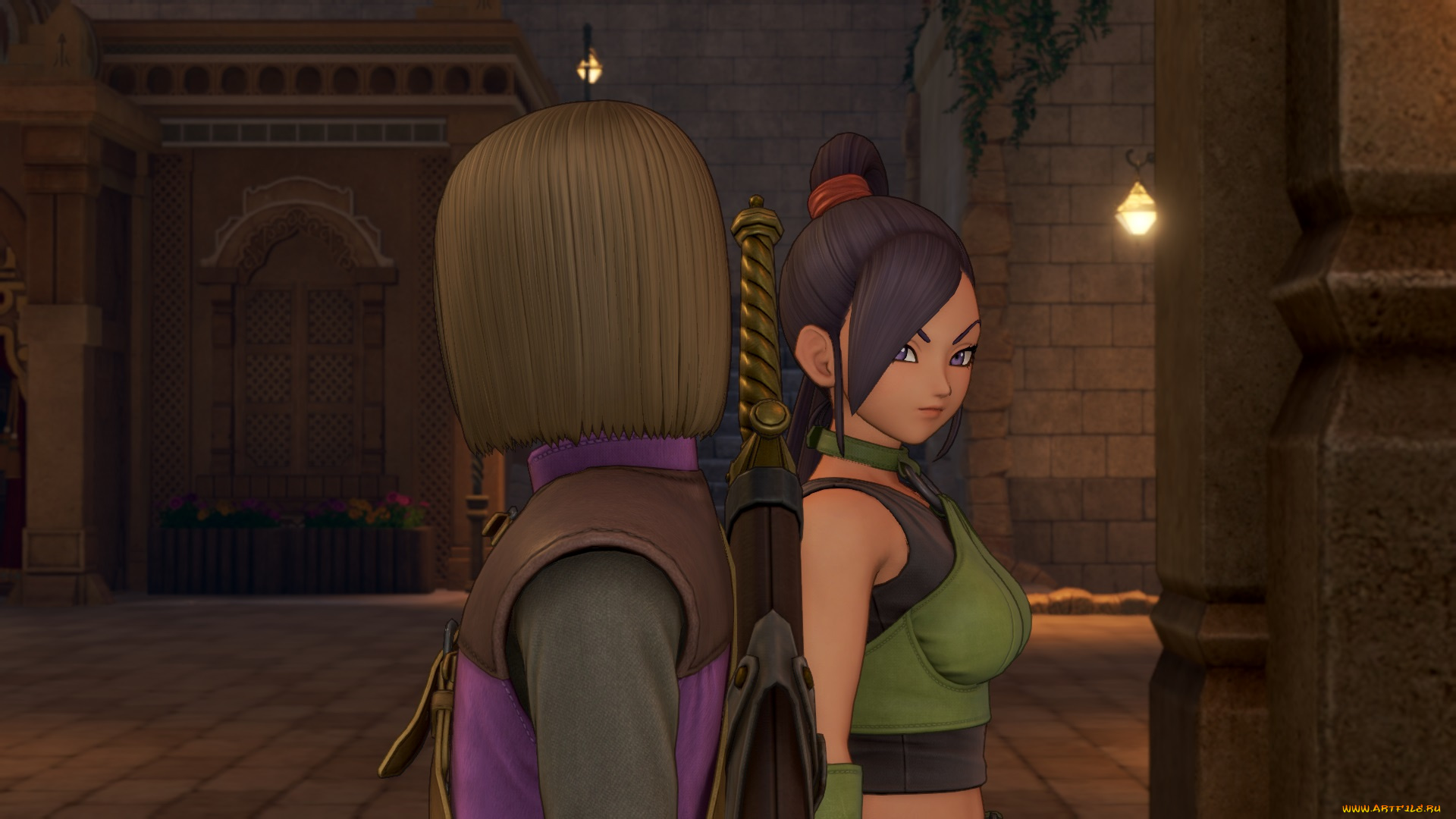 видео, игры, dragon, quest, xi, dragon, quest, xi