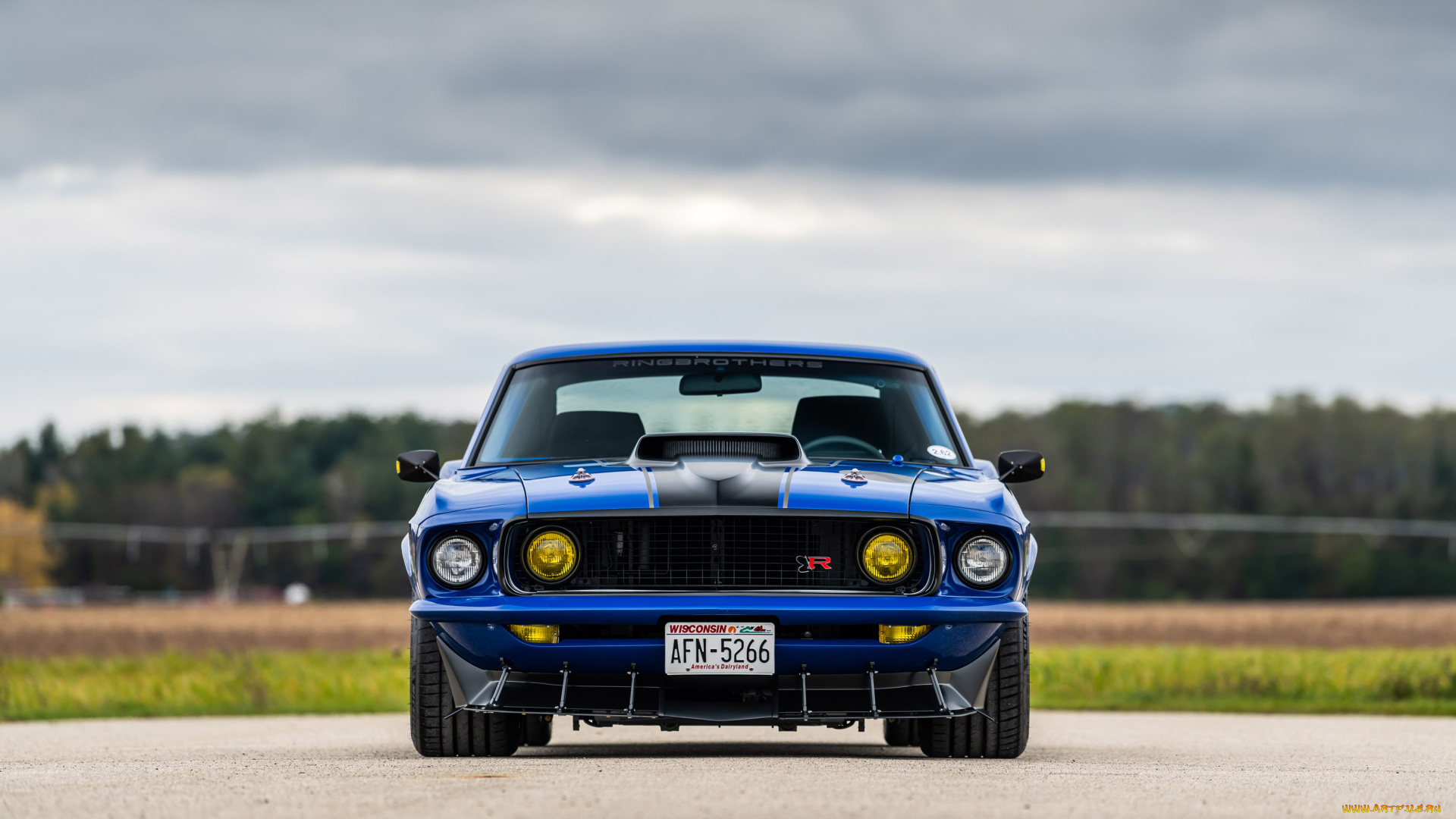 2019, ringbrothers, ford, mustang, uncl, автомобили, ford, синий, mustang, мускул, кар, uncl, ringbrothers, 2019, форд