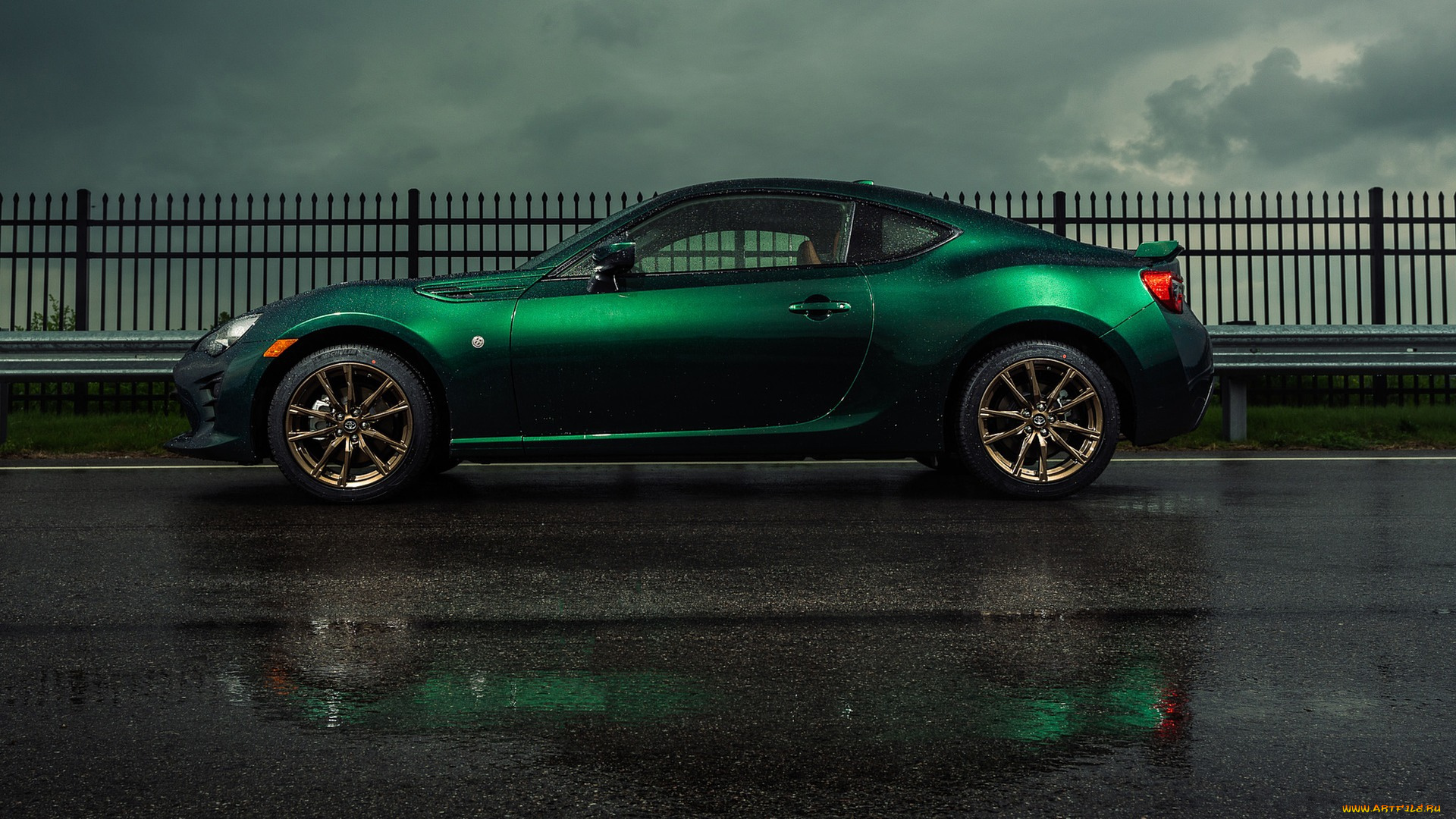 2020, toyota, 86, hakone, edition, автомобили, toyota, профиль, купе, 2020, 86, hakone, edition, трасса, асфальт, дождь