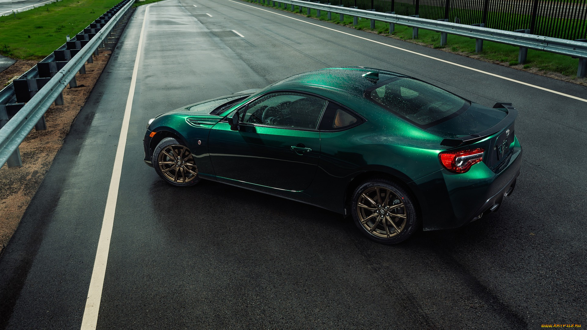 2020, toyota, 86, hakone, edition, автомобили, toyota, купе, 2020, 86, hakone, edition, трасса, вид, сверху