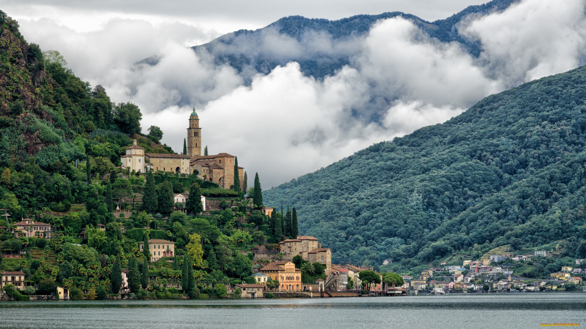 города, -, пейзажи, простор