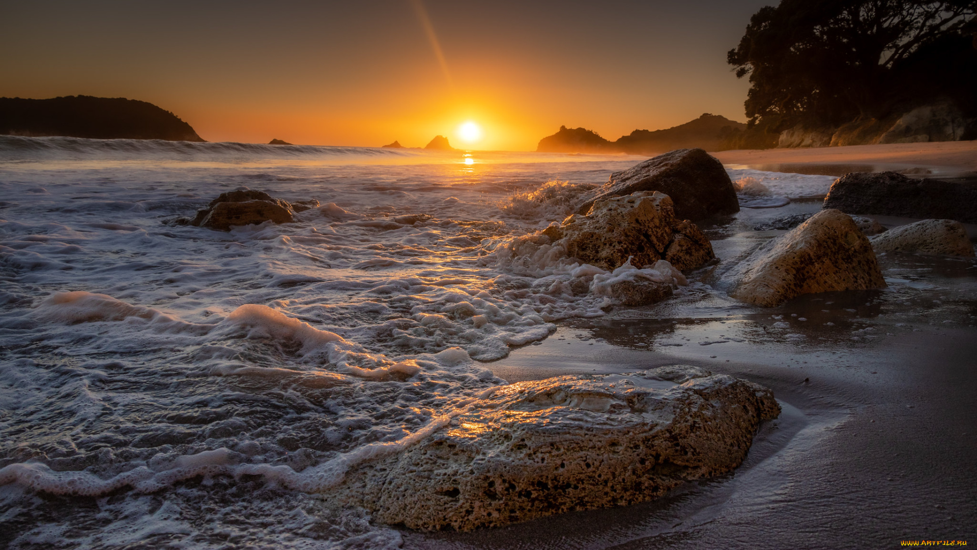 природа, восходы, закаты, простор