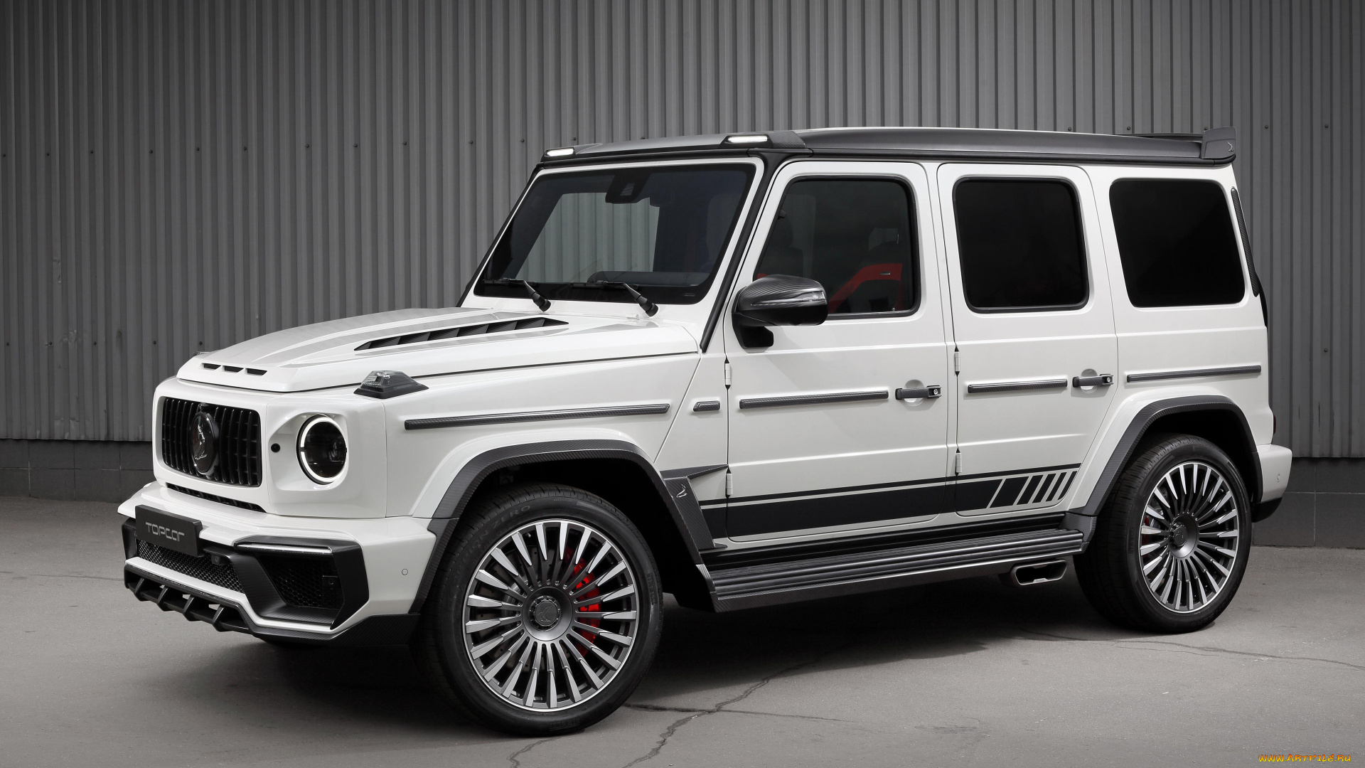 topcar, mercedes-amg, g63, 2019, автомобили, mercedes-benz, topcar, тюнинг, mercedes, amg, g63, w463, белый, гелендваген, премиум, класс, внедорожники, немецкие