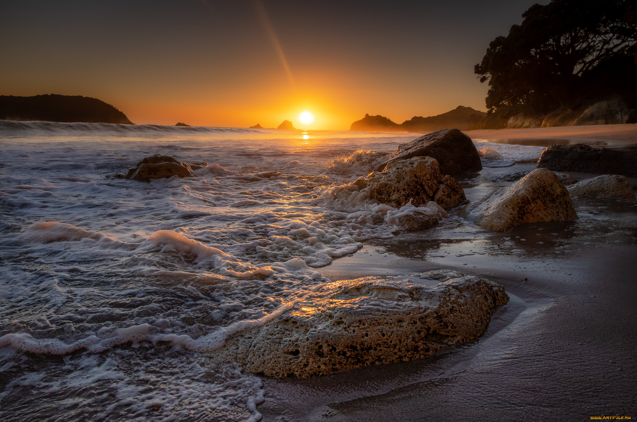 природа, восходы, закаты, простор