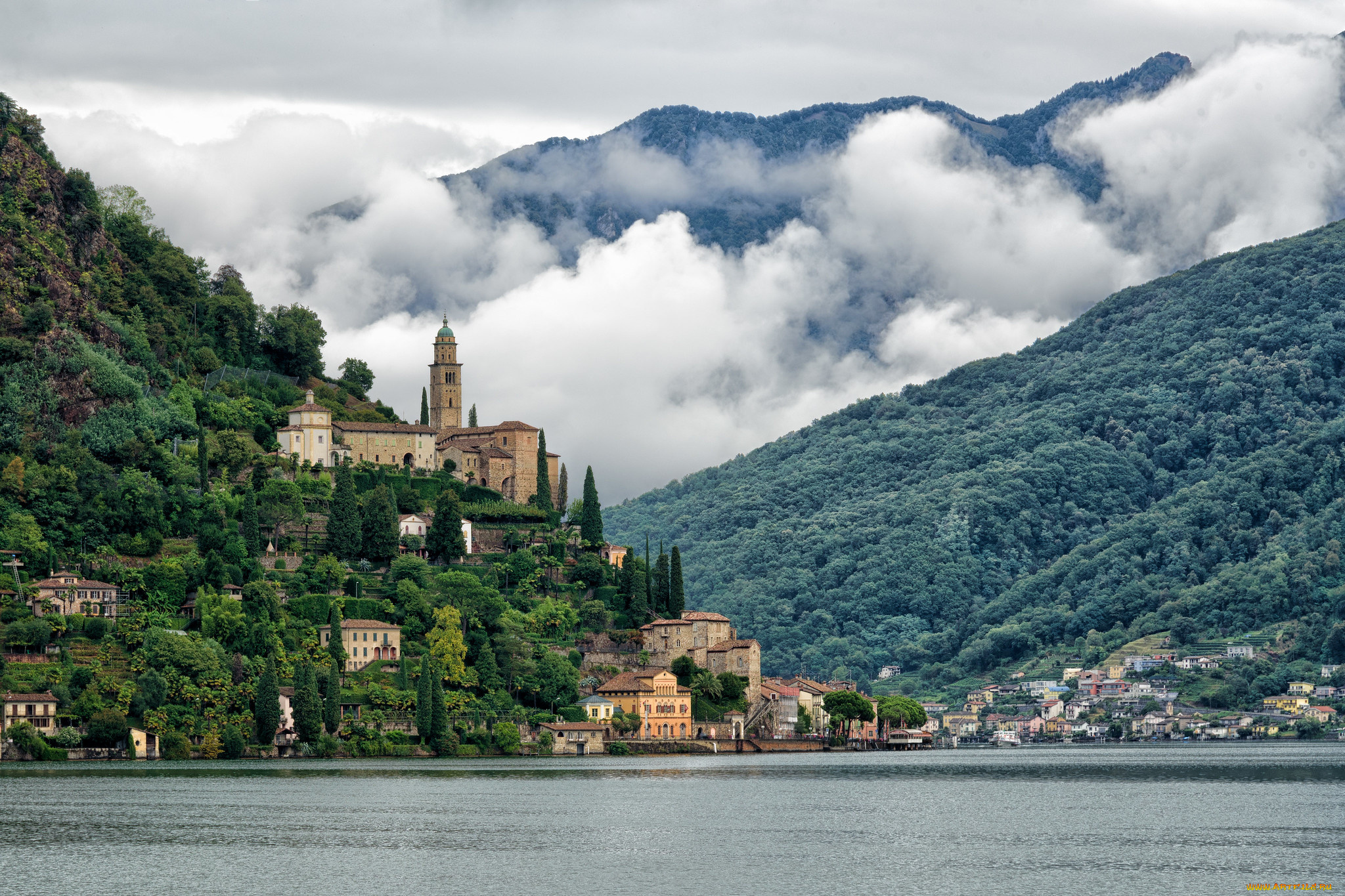 города, -, пейзажи, простор