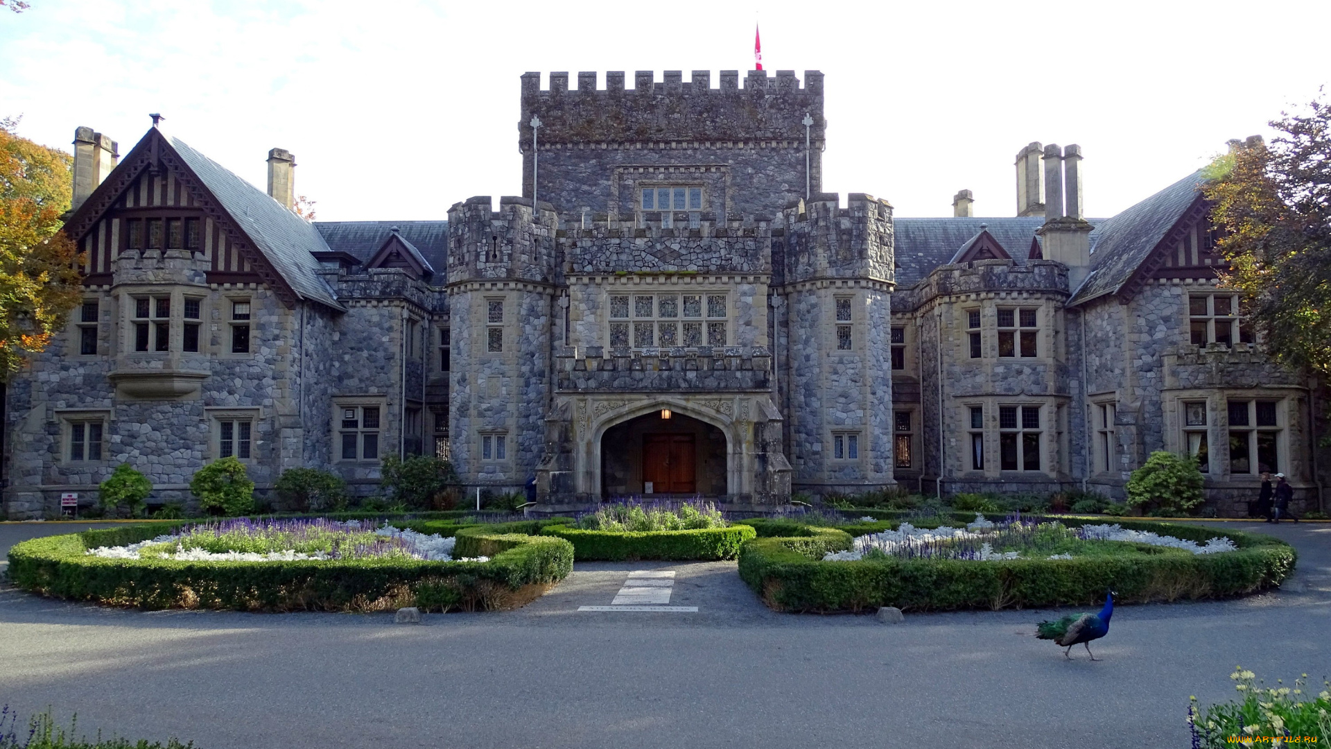 hatley, castle, canada, города, -, дворцы, , замки, , крепости, hatley, castle