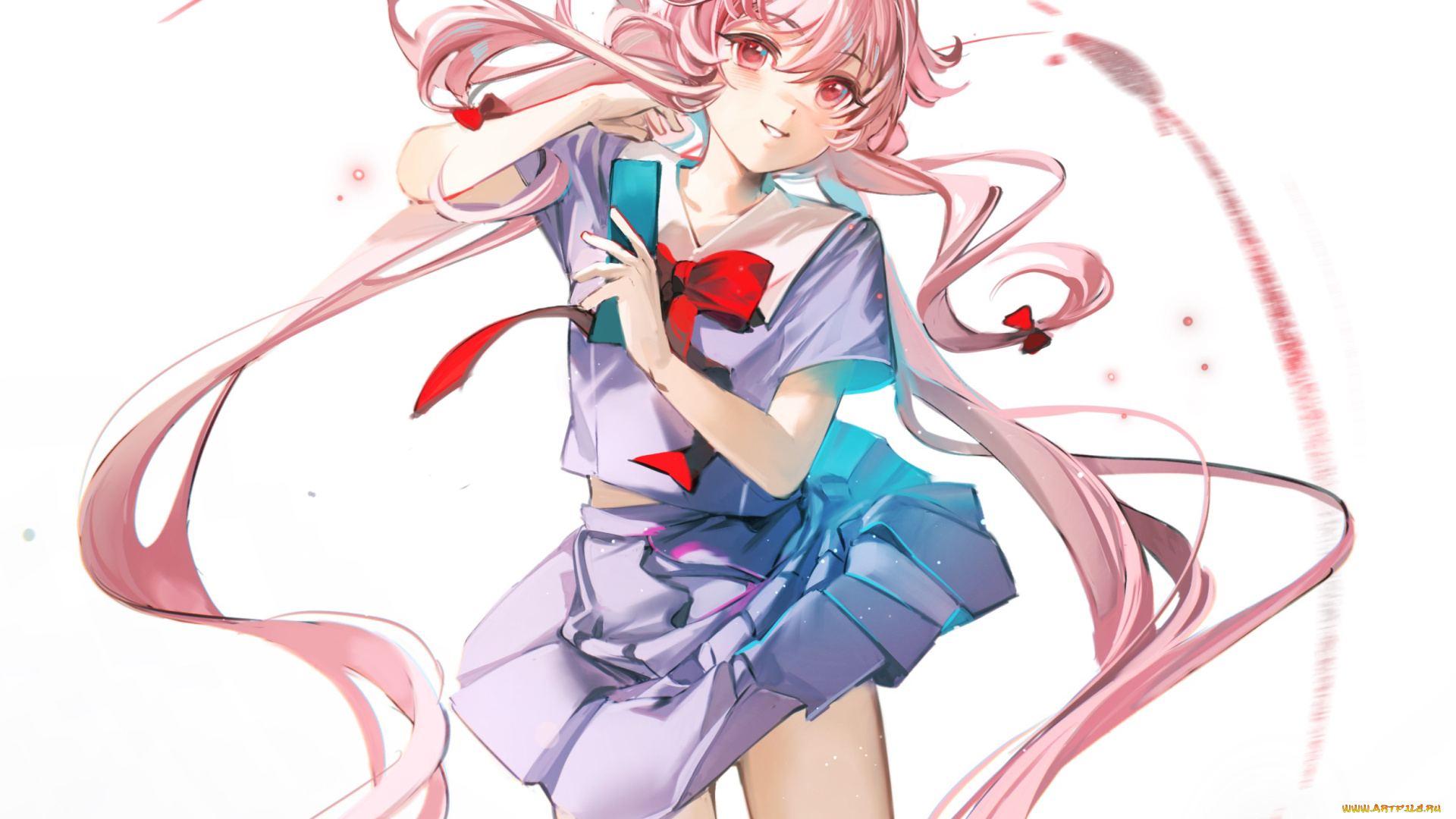 аниме, mirai, nikki, мирай, никки