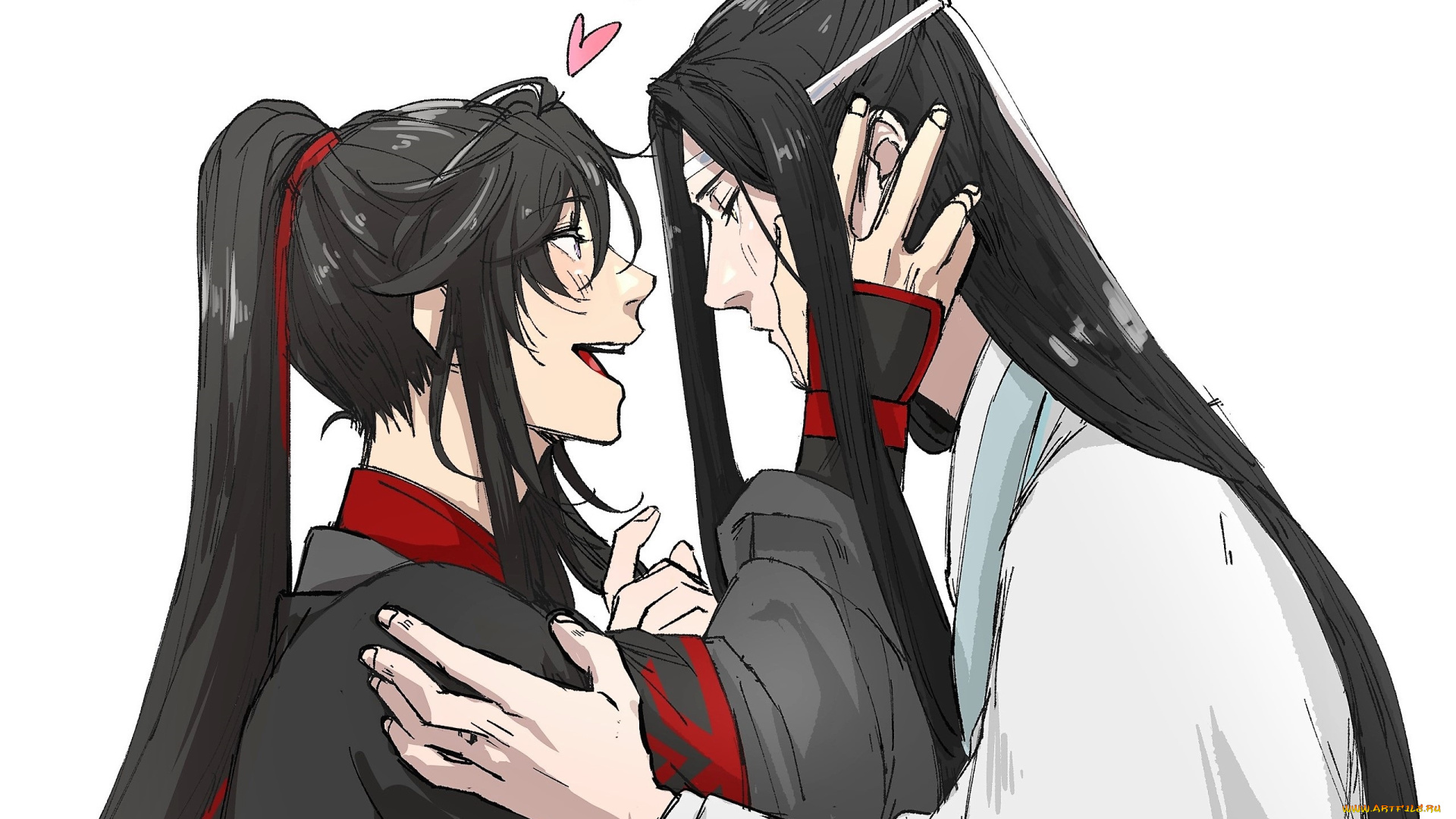 аниме, mo, dao, zu, shi, вэй, усянь, лань, ванцзи