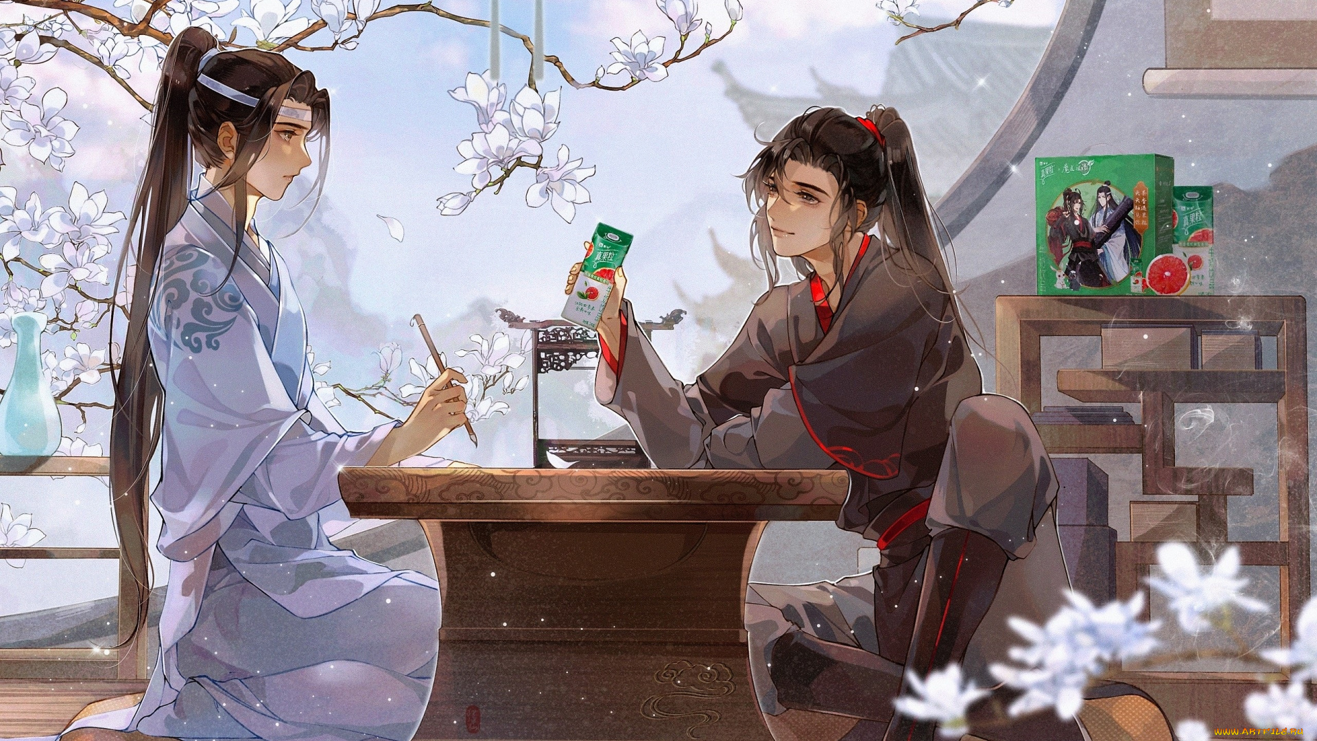 аниме, mo, dao, zu, shi, вэй, усянь, лань, ванцзы