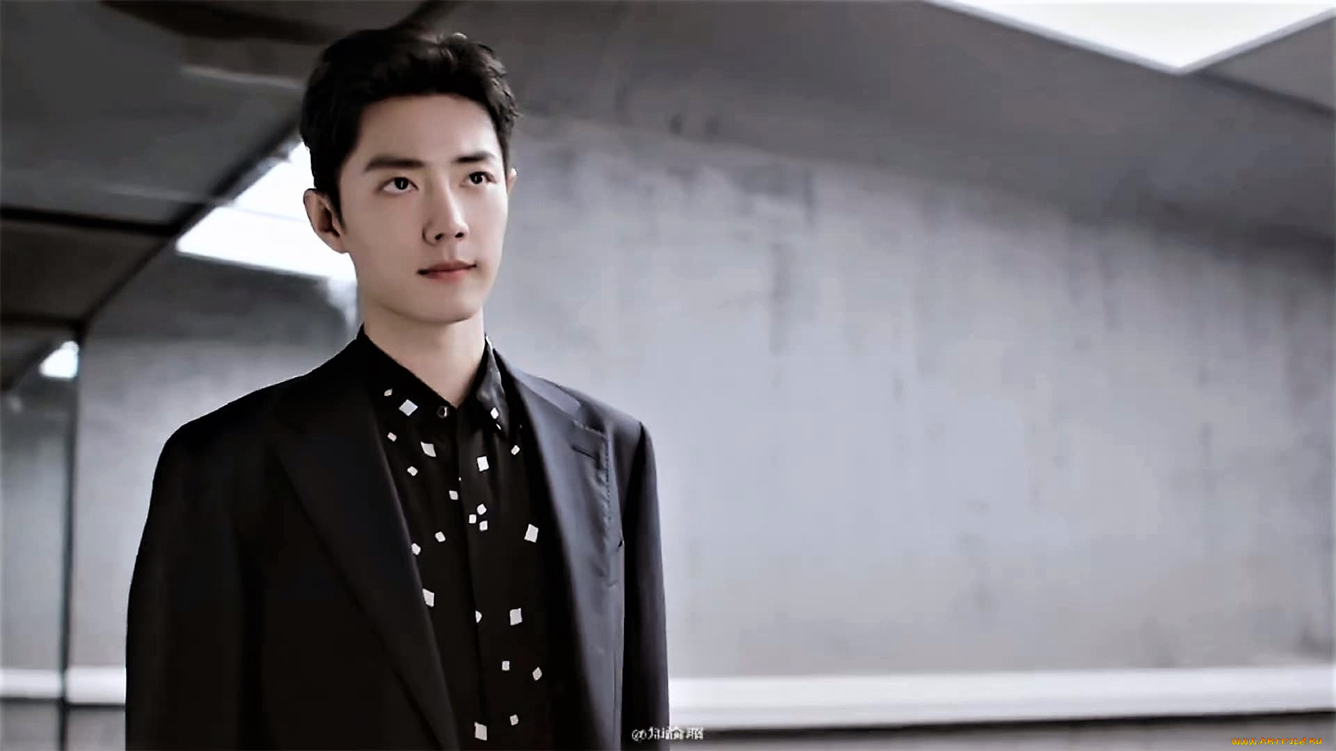 мужчины, xiao, zhan, актер, пиджак