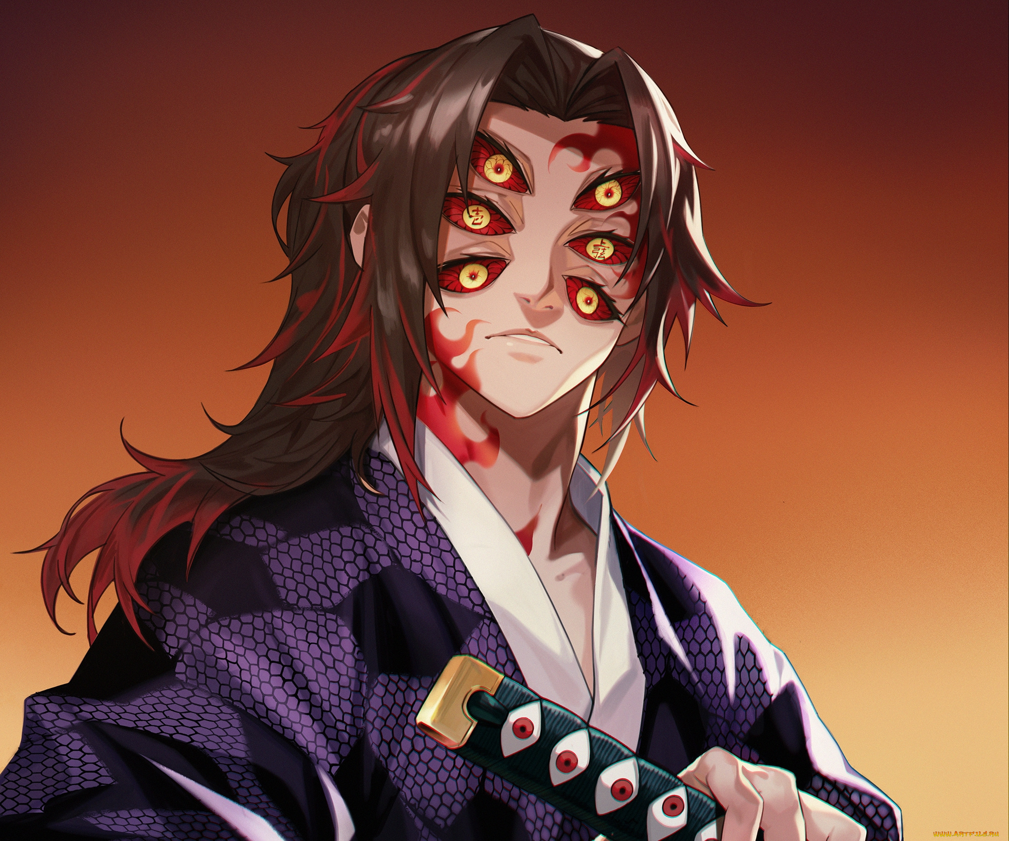 аниме, demon, slayer, , kimetsu, no, yaiba, клинок, рассекающий, демонов