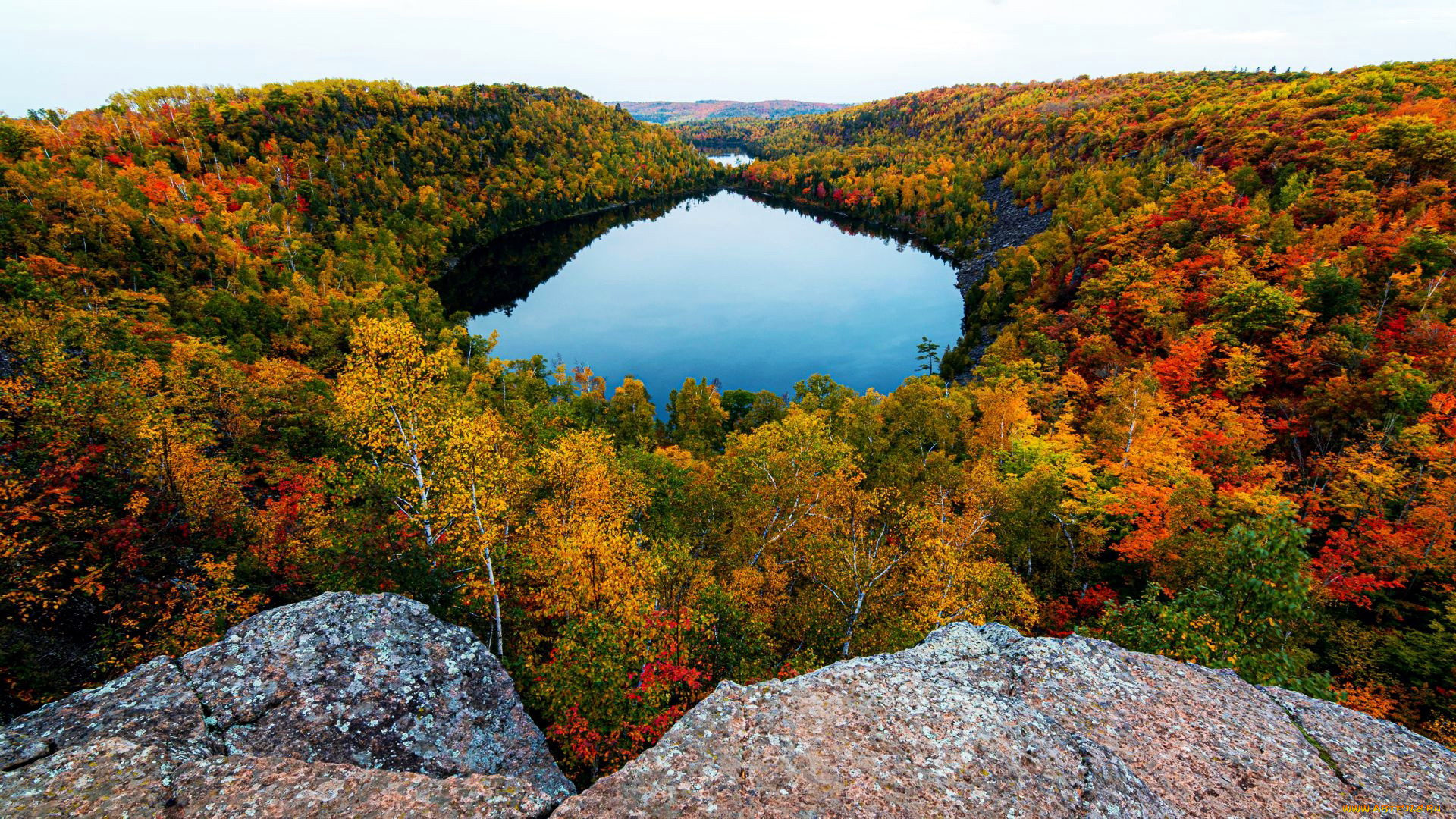 bean, and, bear, lake, minnesota, природа, реки, озера, bean, and, bear, lake