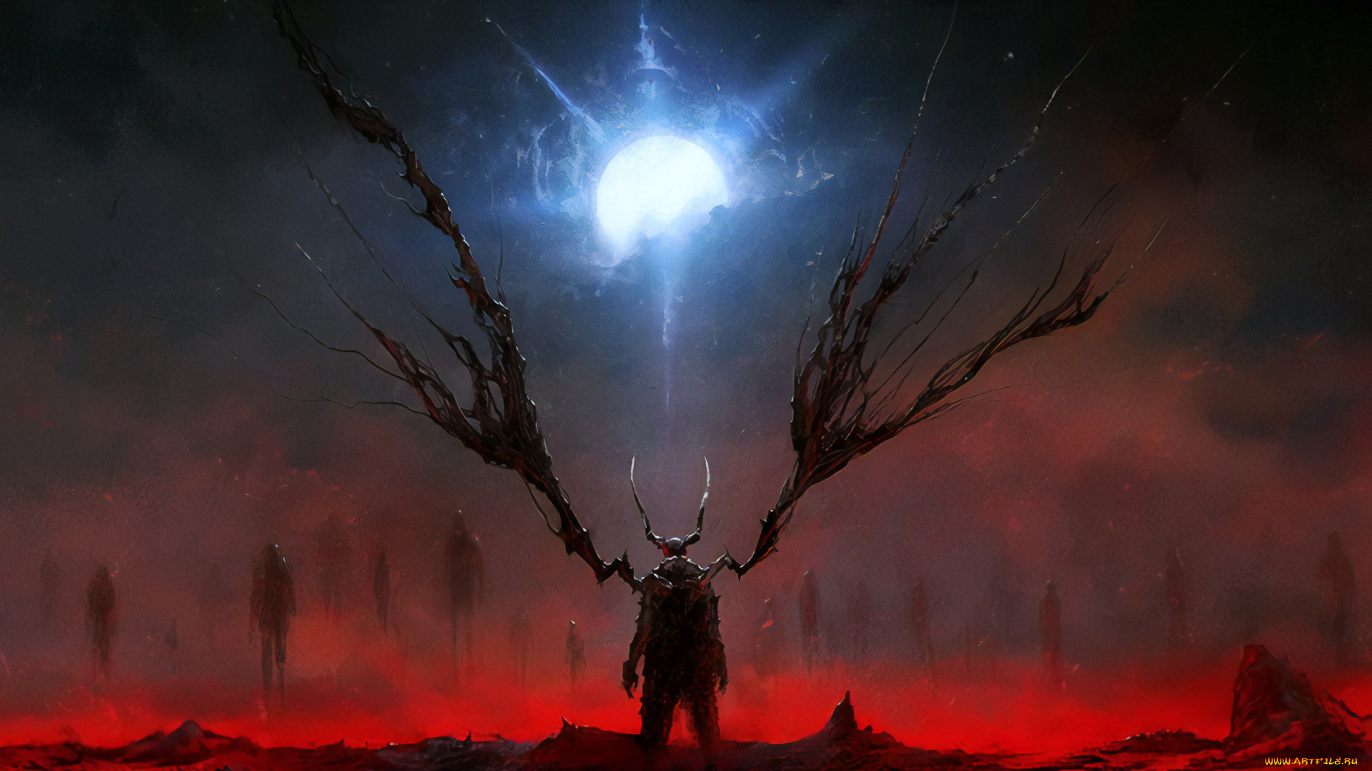 фэнтези, демоны, демон