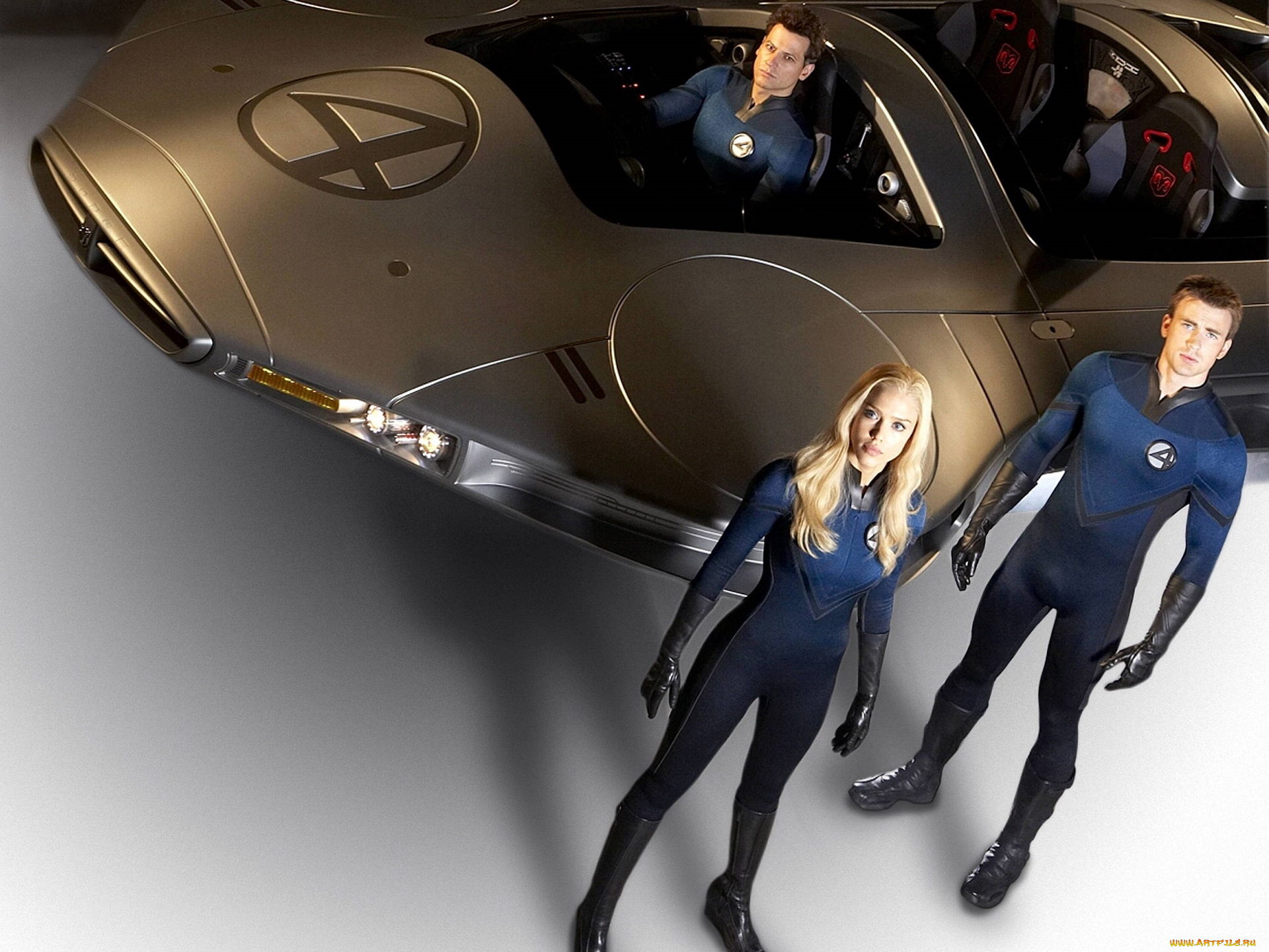 кино, фильмы, fantastic, four, персонажи, транспорт