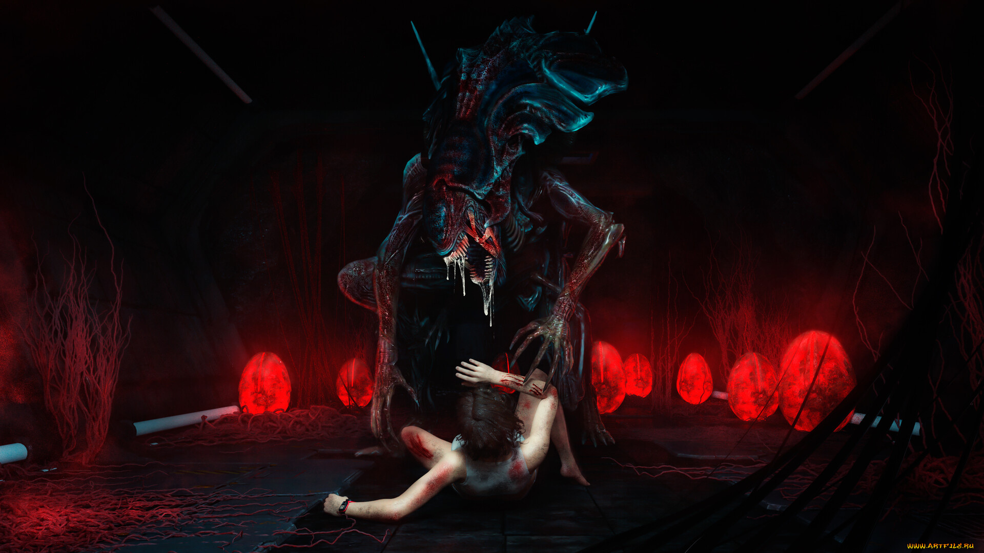 3д, графика, мультфильмы, и, в, игры, чужой