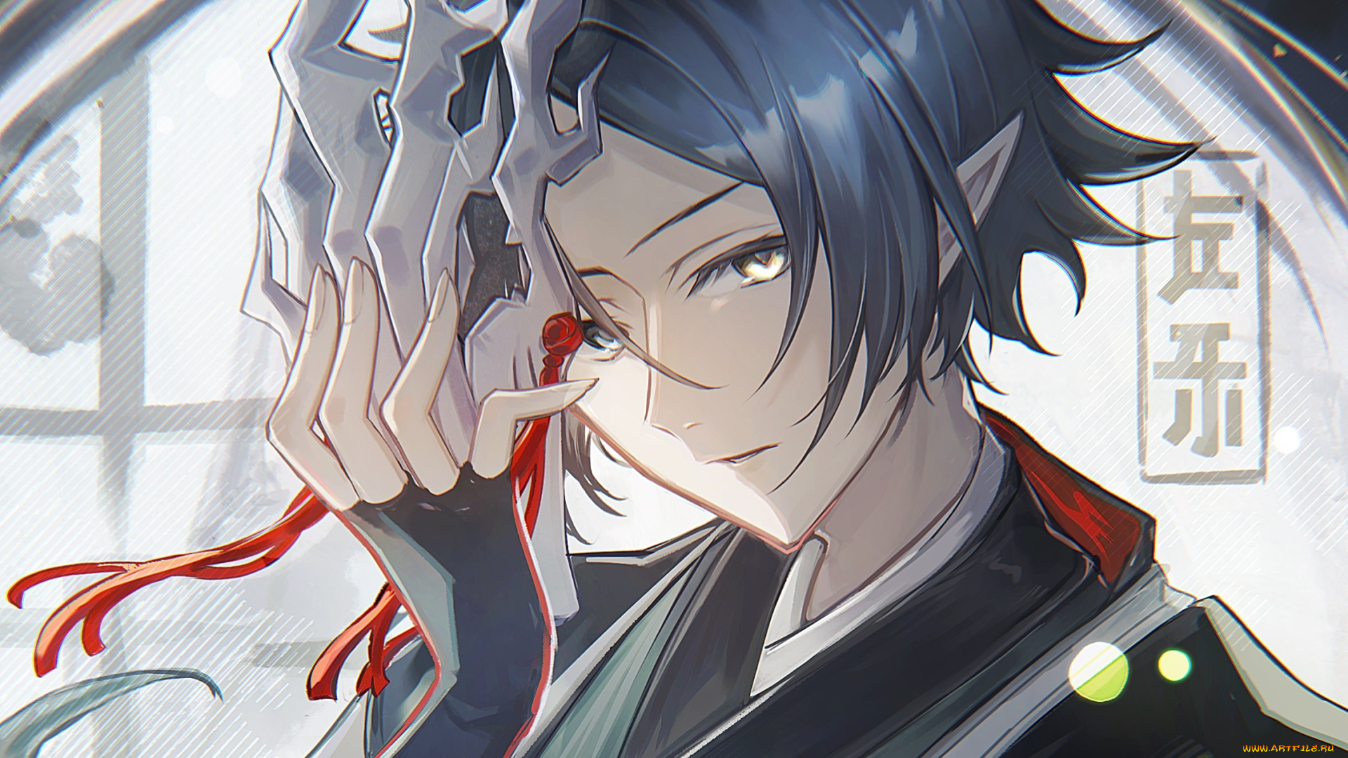 аниме, arknights, парень