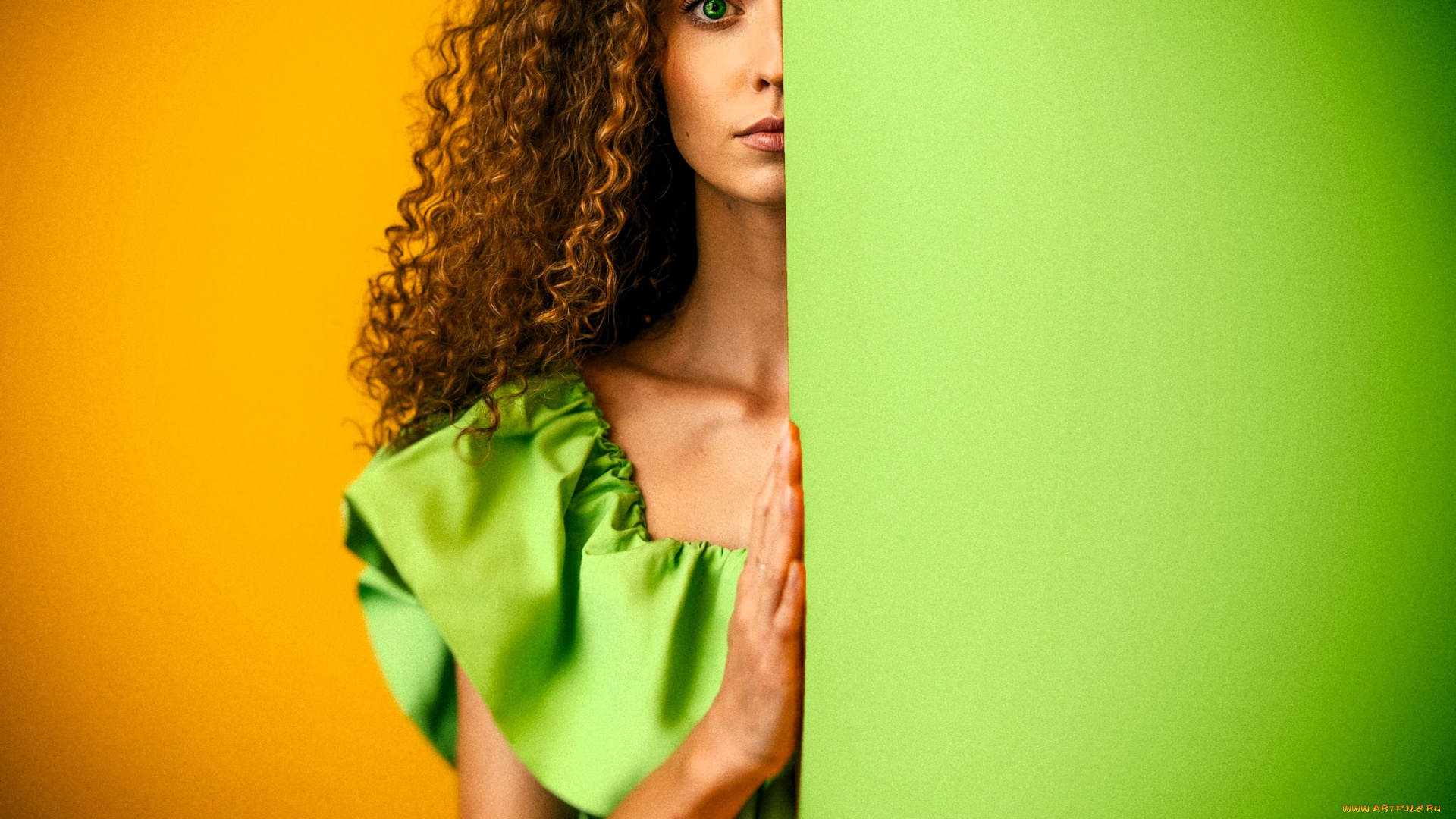 девушки, -, брюнетки, , шатенки, шатенка, топ, стена