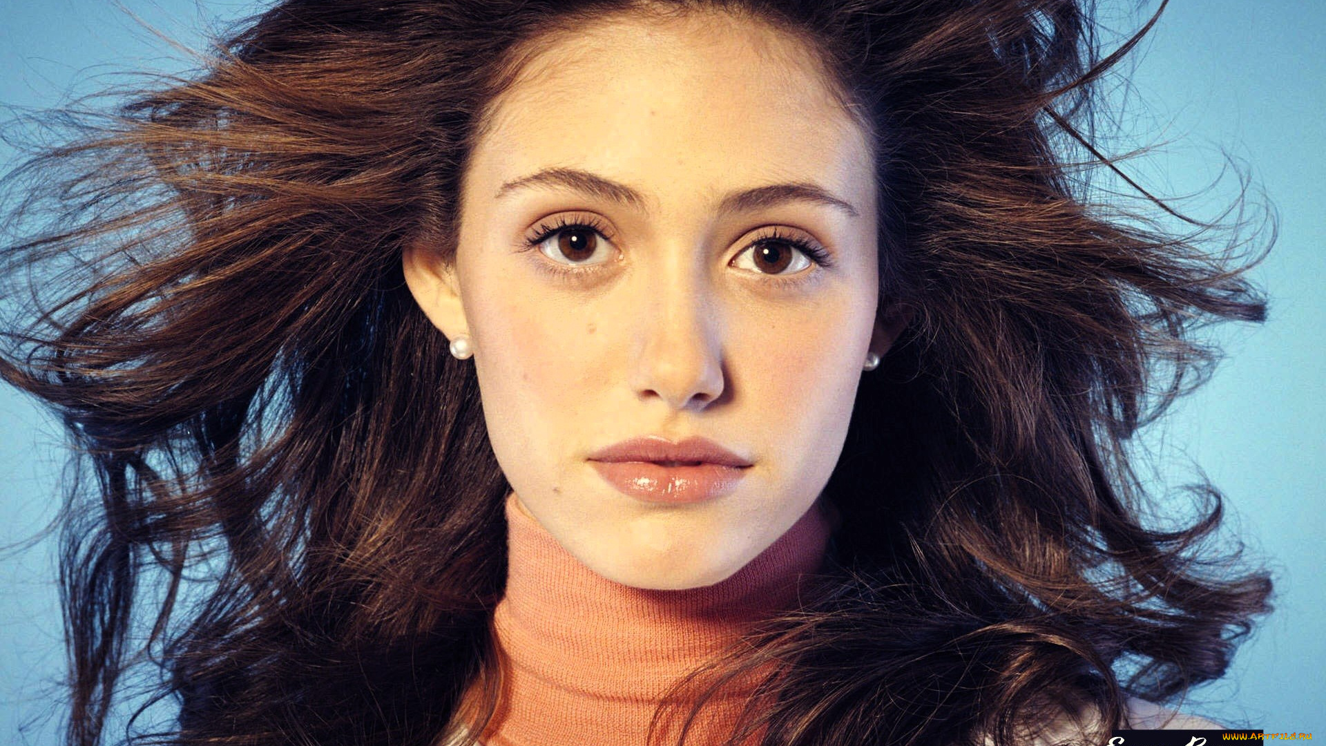 девушки, emmy, rossum, актриса, шатенка, лицо