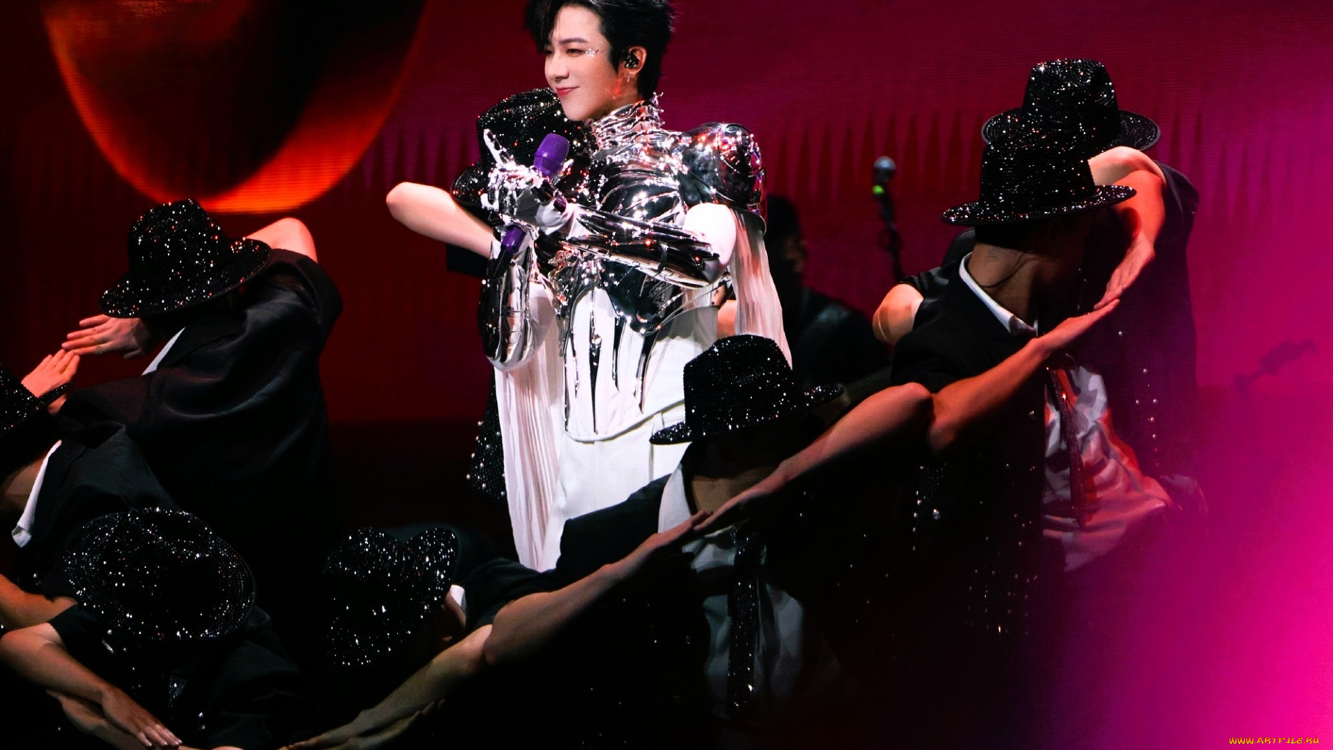 liu, yuning, мужчины, актер, сцена, костюм, танцоры