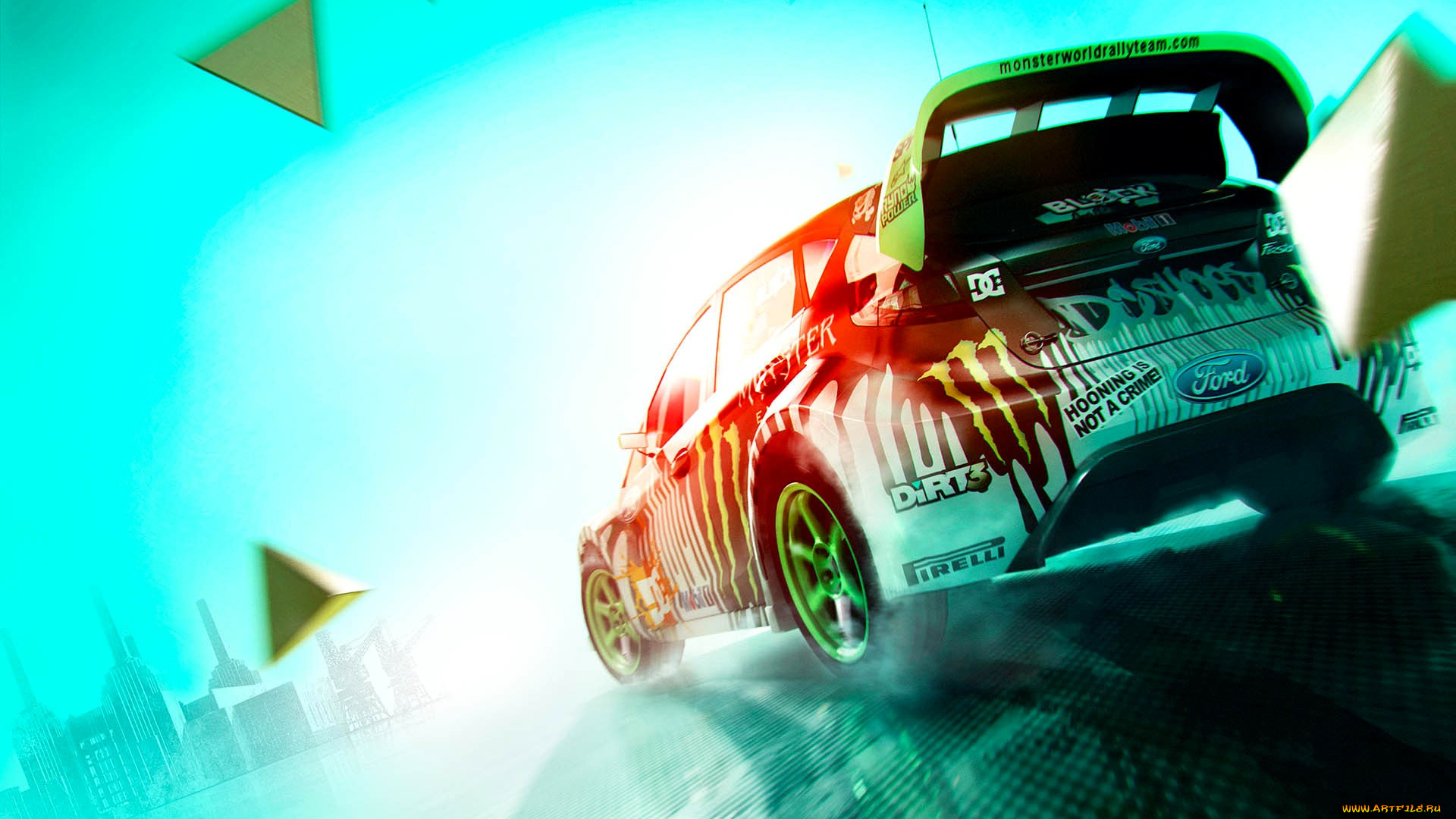 видео, игры, dirt, 3, машина, гонка, пирамидки