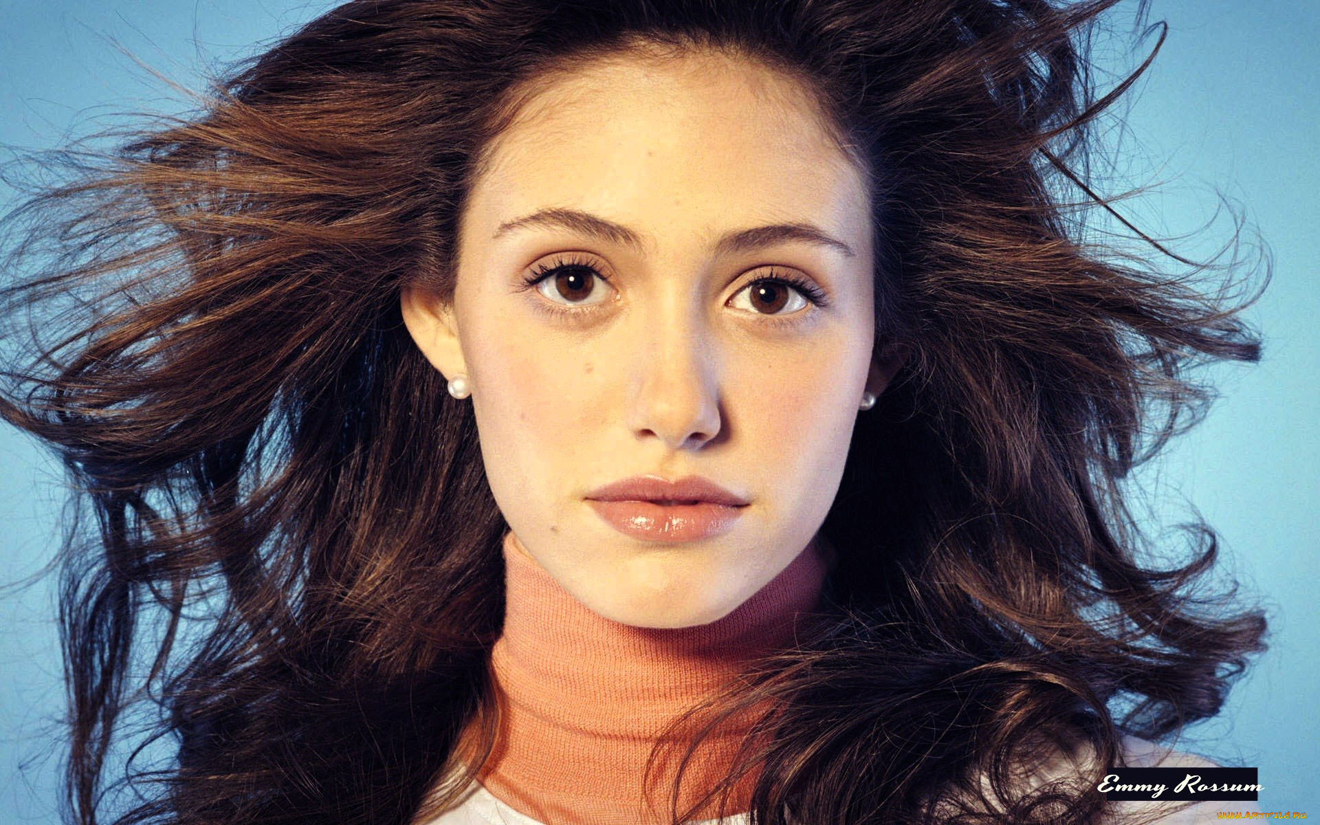 девушки, emmy, rossum, актриса, шатенка, лицо