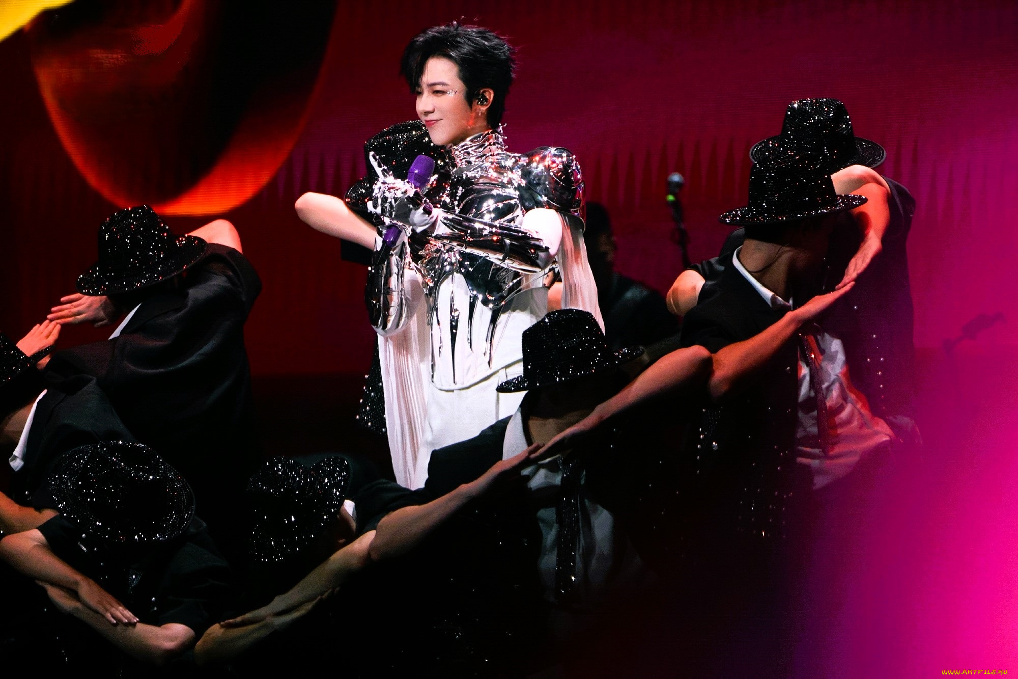 liu, yuning, мужчины, актер, сцена, костюм, танцоры