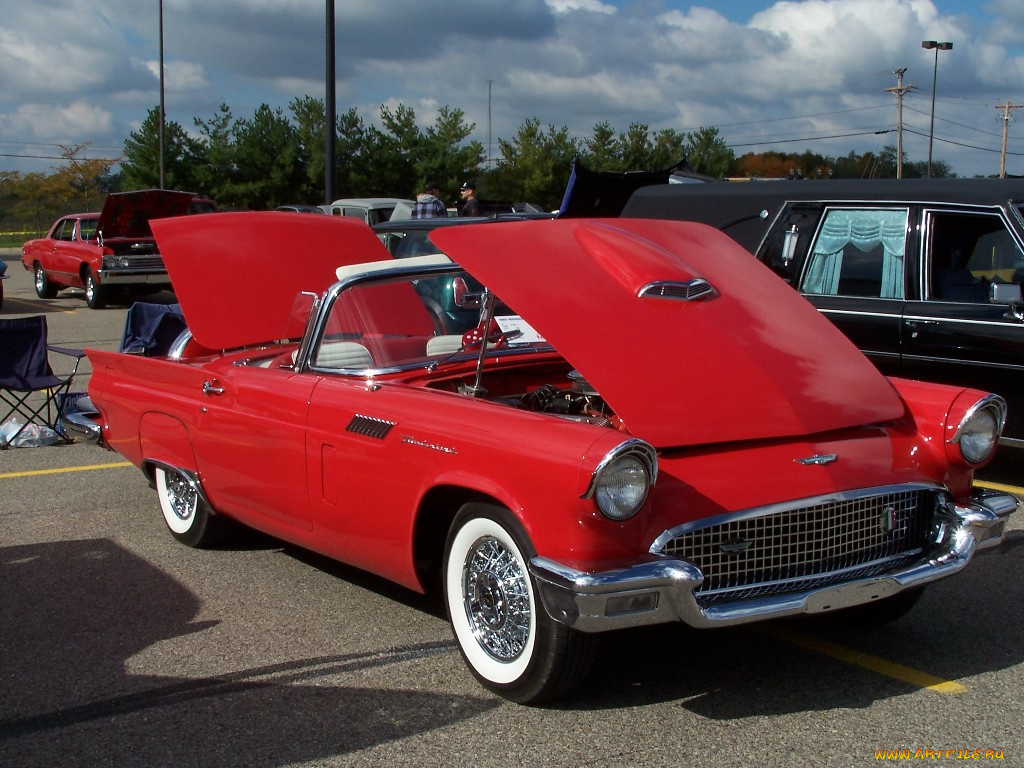 ford, thunderbird, автомобили