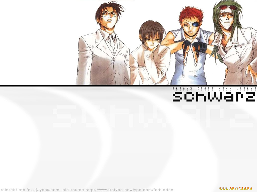 аниме, weiss, kreuz