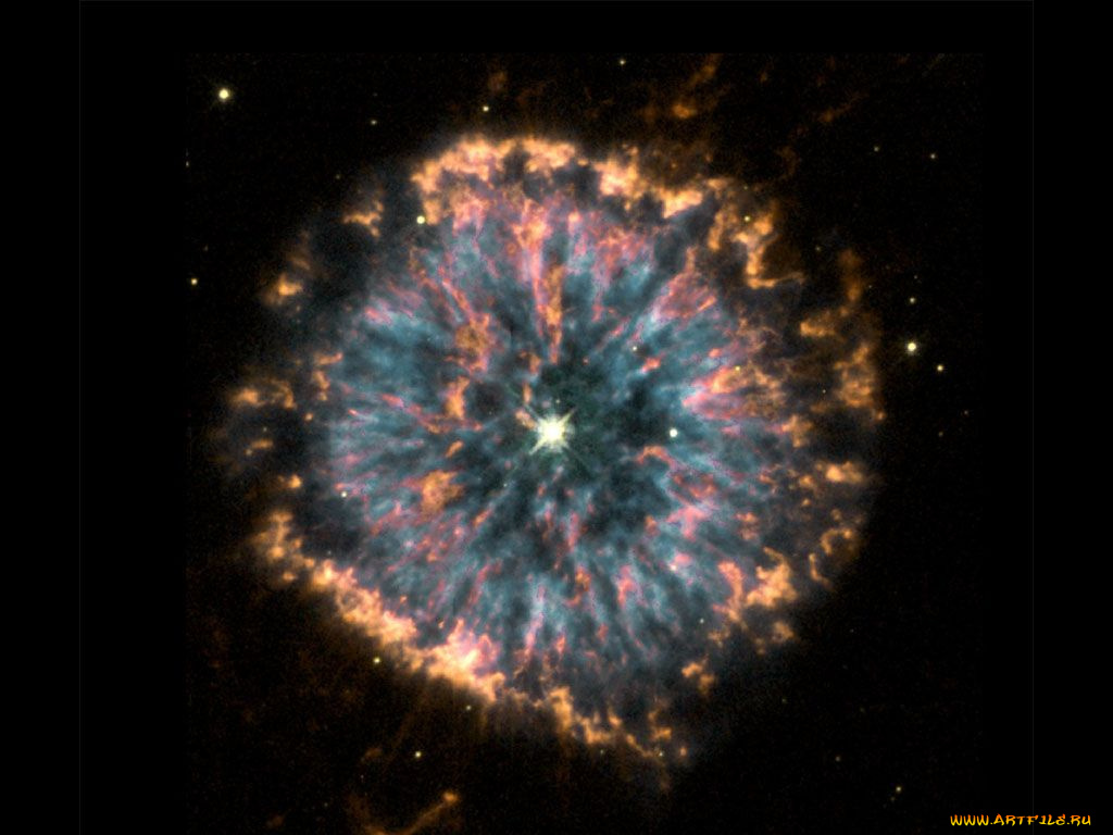 космос, галактики, туманности