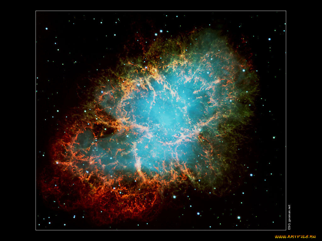 космос, галактики, туманности