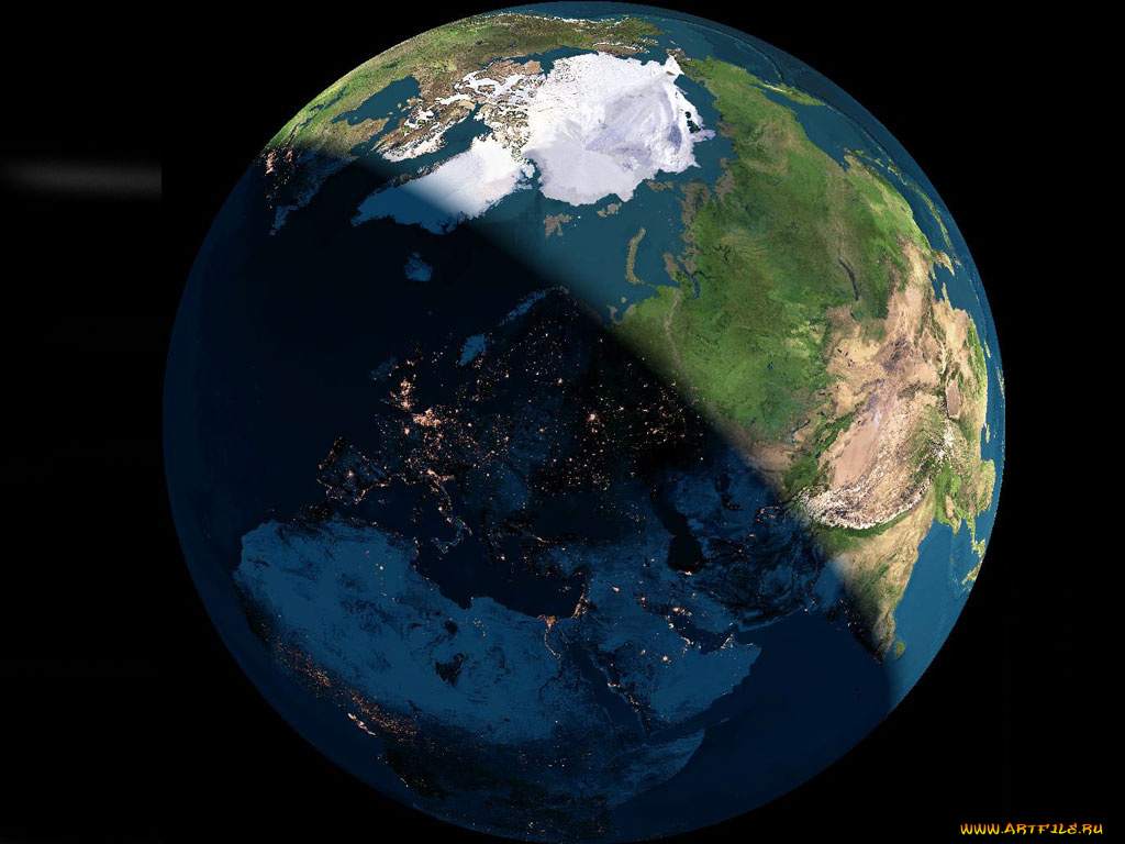 космос, земля