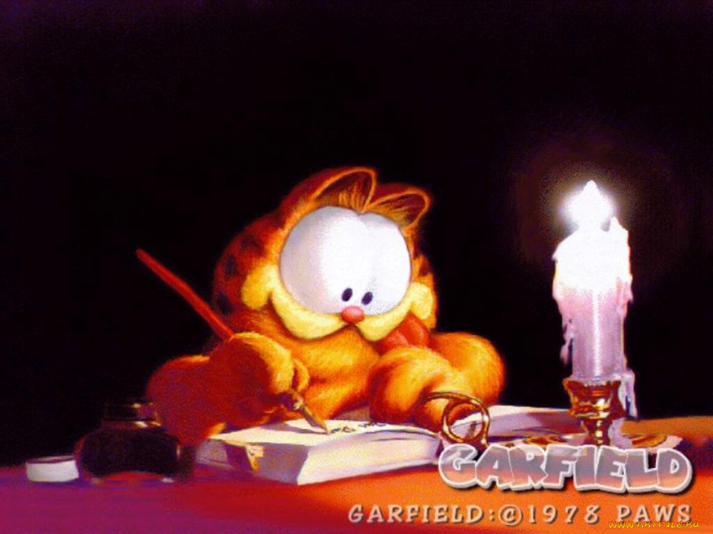мультфильмы, garfield