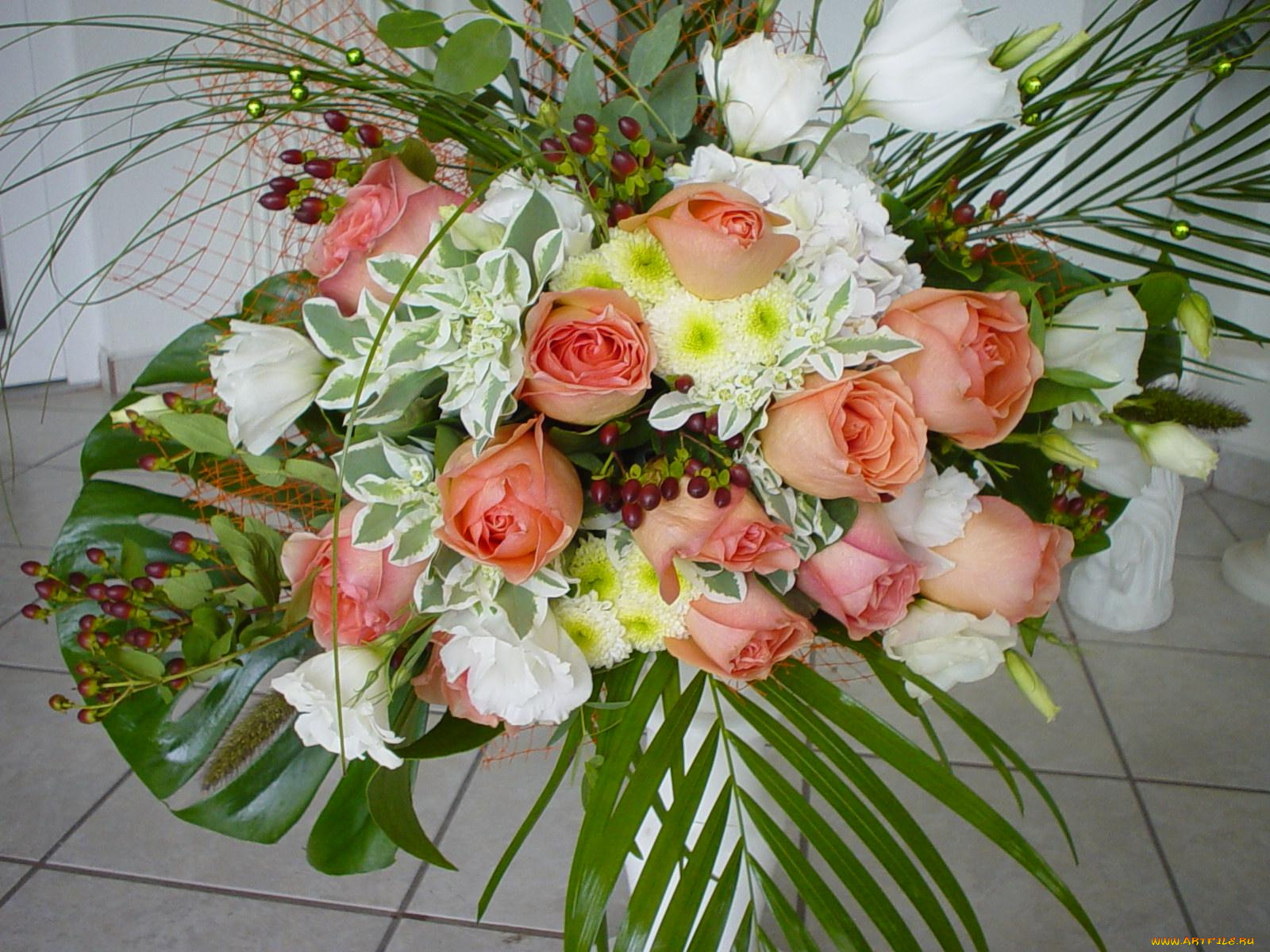 цветы, букеты, композиции