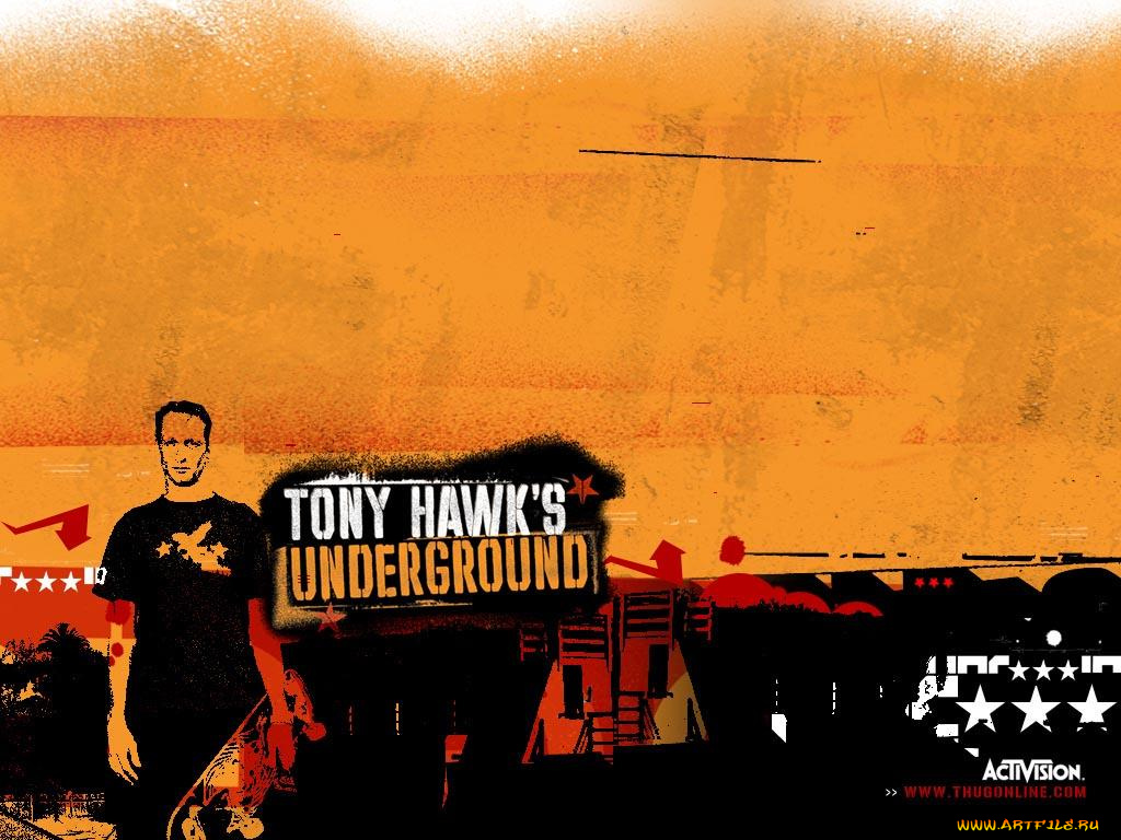 thug2, видео, игры, tony, hawk`s, underground