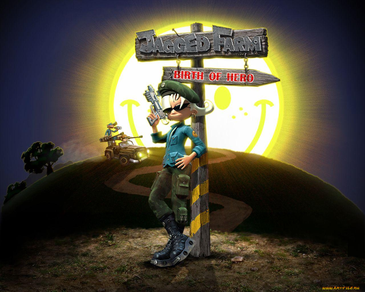 jagged, farm, birth, of, hero, видео, игры